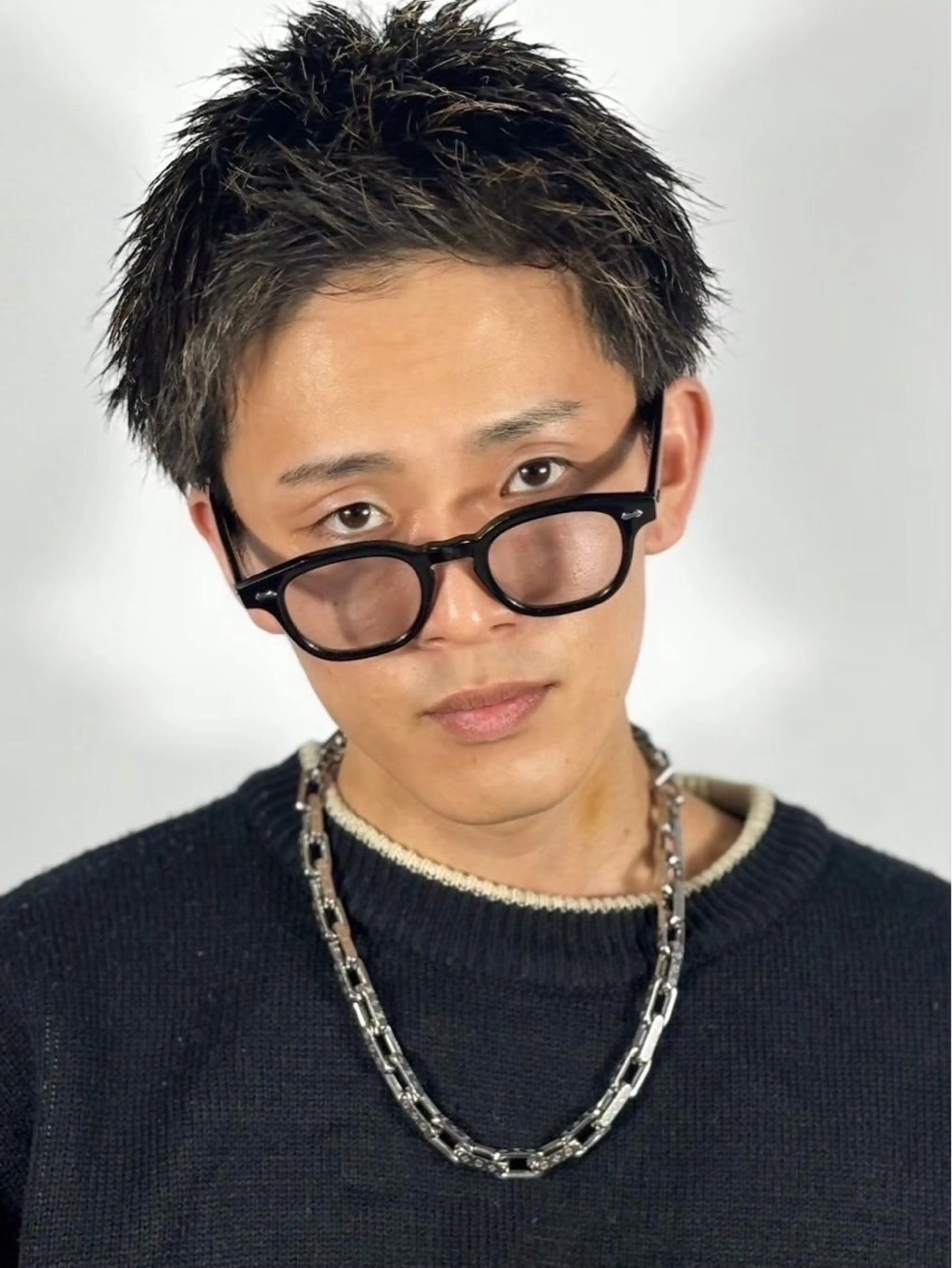 ショート ヘアアレンジ メンズ カット ⚡️メンズ特化⚡️ 倉林 隼大のヘアスタイル