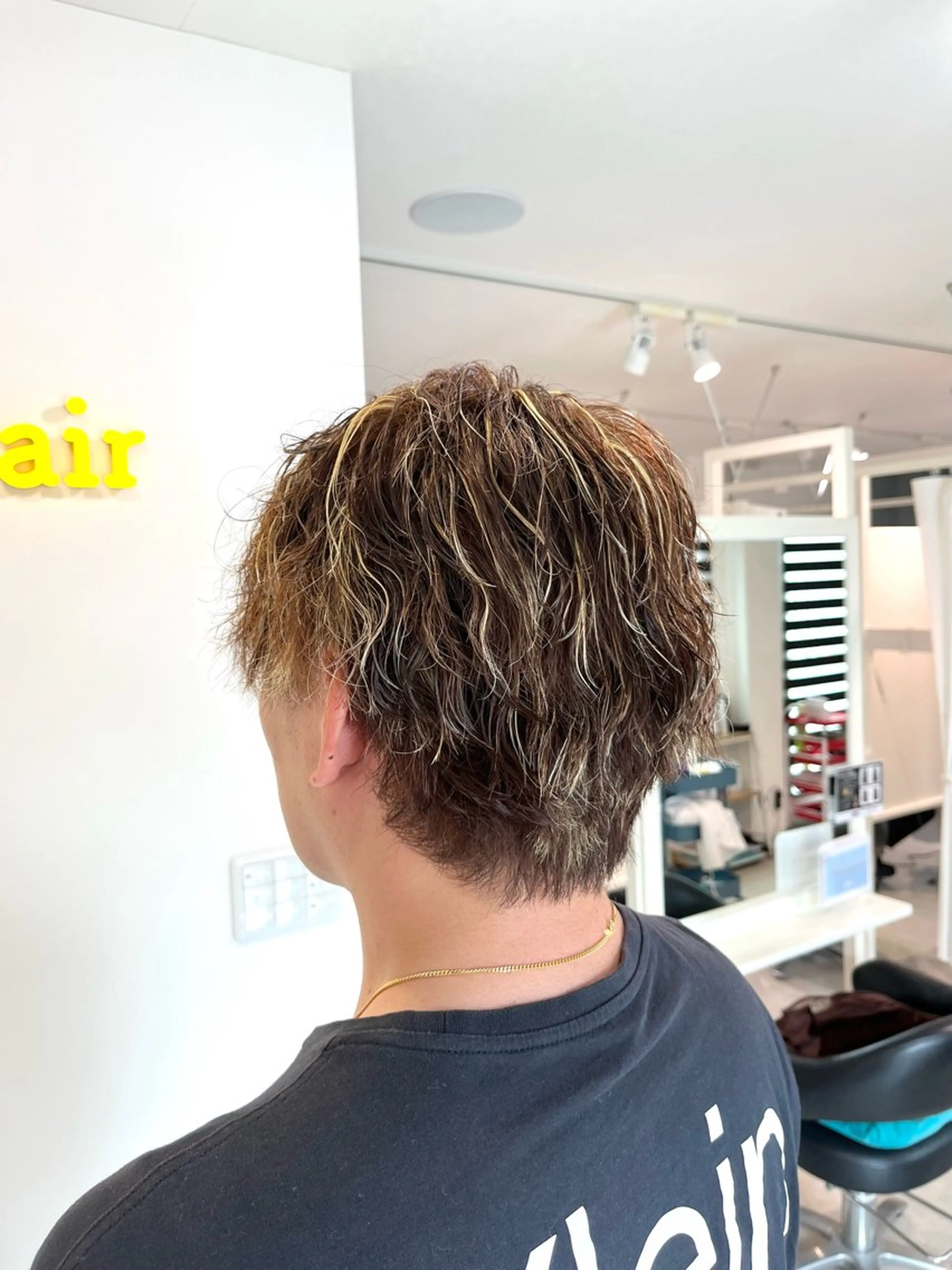 ショート カラー メンズ イロアイヘアー Renのヘアスタイル