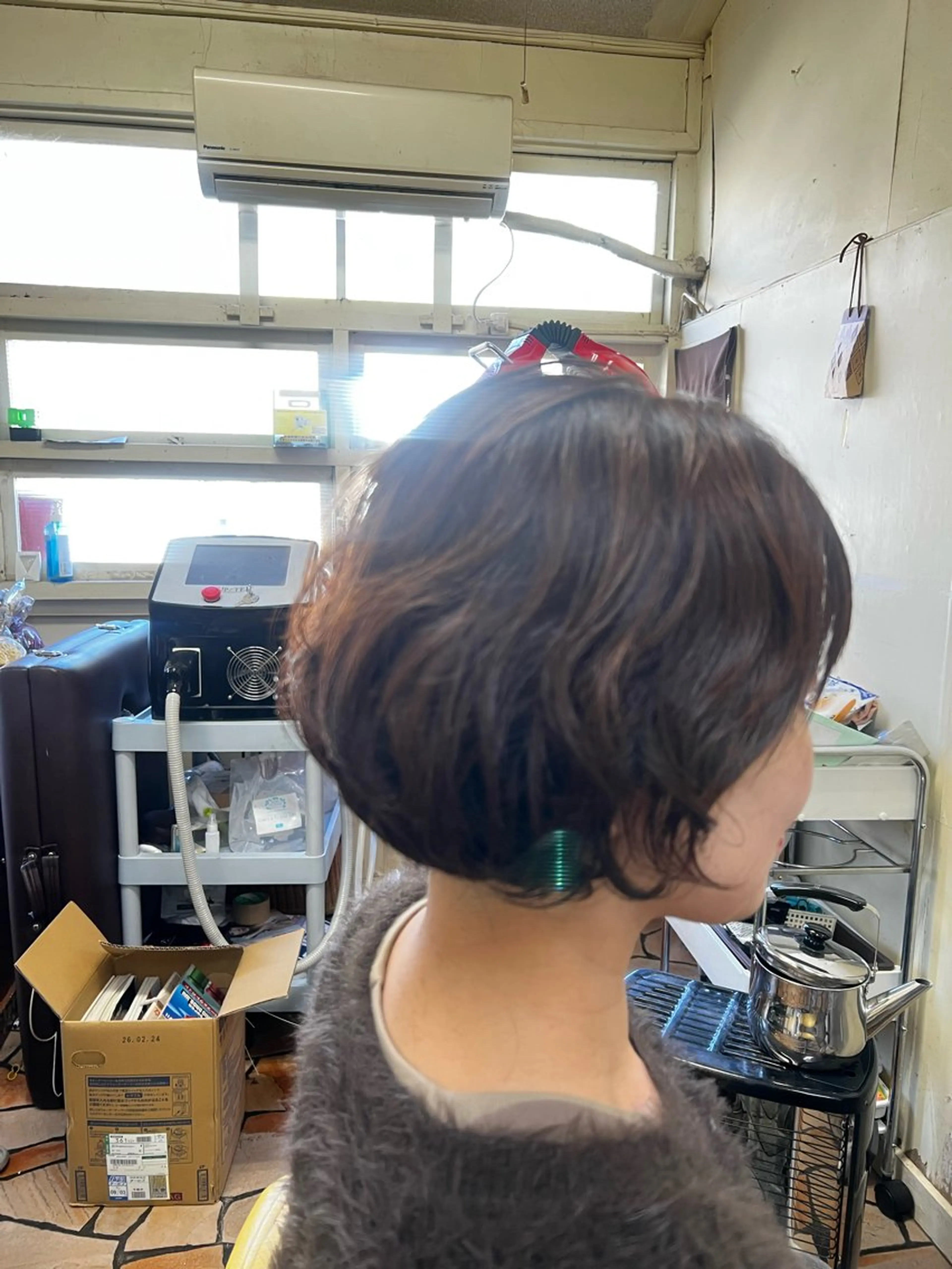 ミディアム 酒井 さおりのヘアスタイル