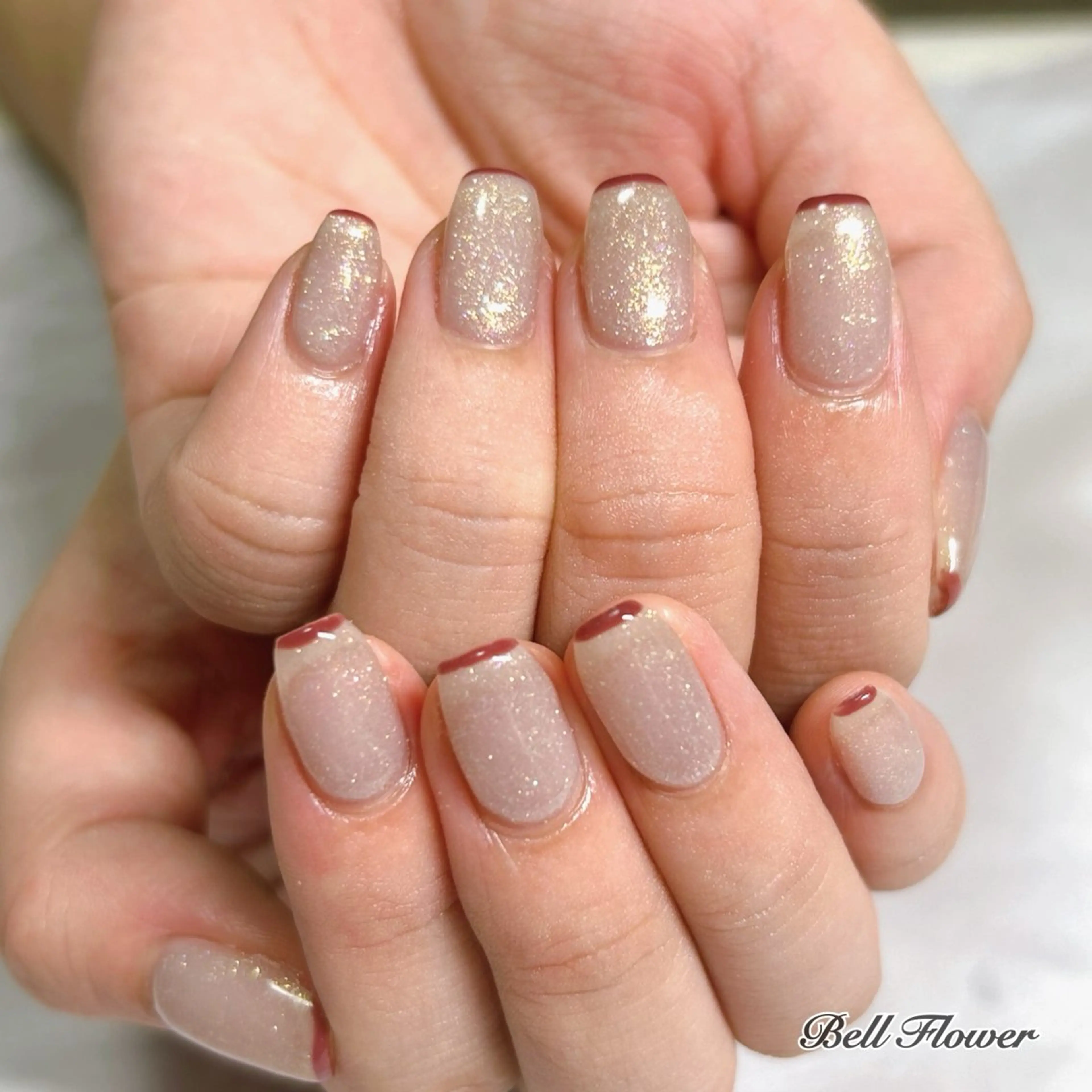 ネイル ハンドネイル Bell Flowerのネイルデザイン