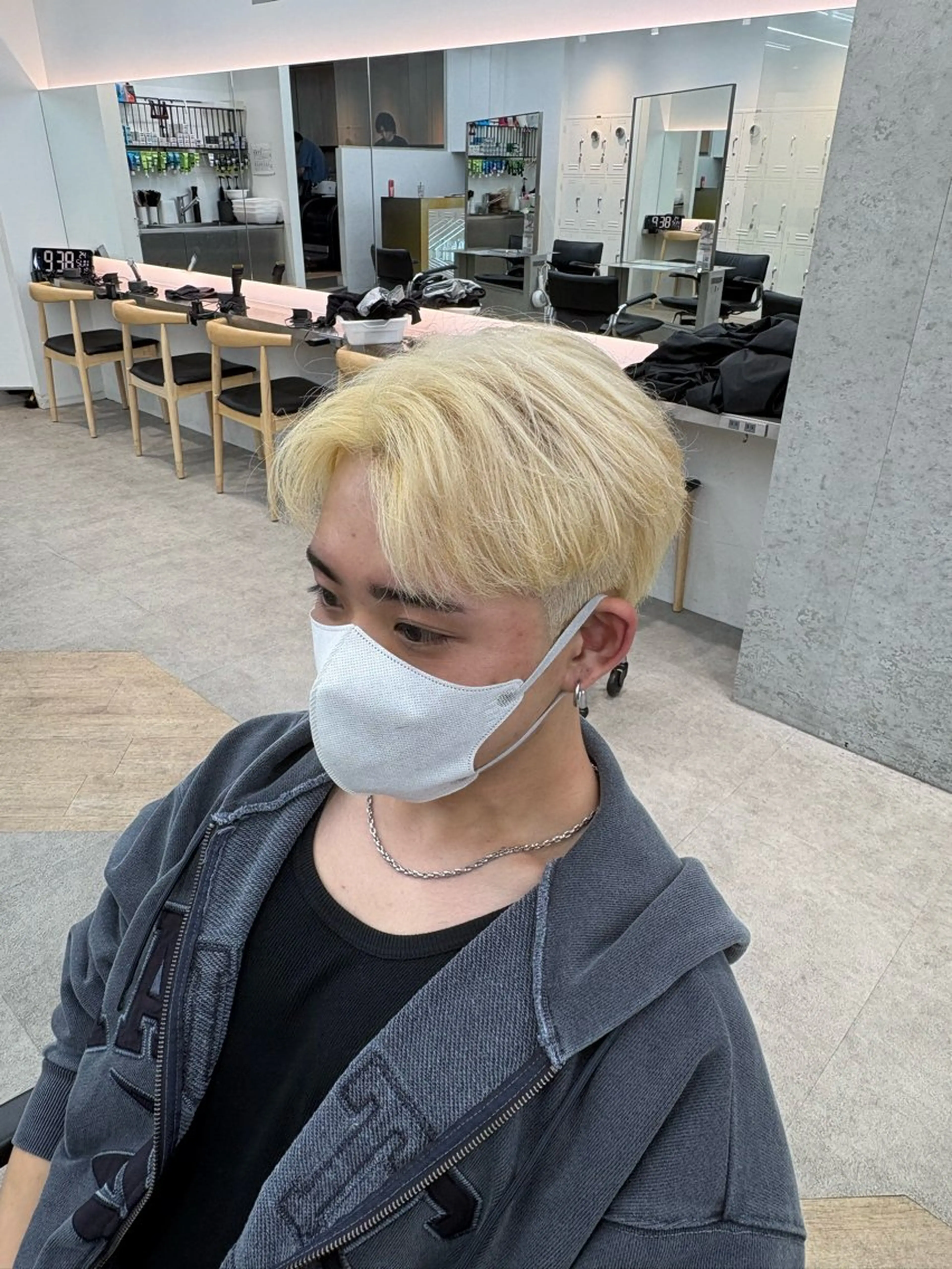 カラー メンズ ヘアカラー 🌀toa/波巻き✨ /メンズパーマ／栄のヘアスタイル