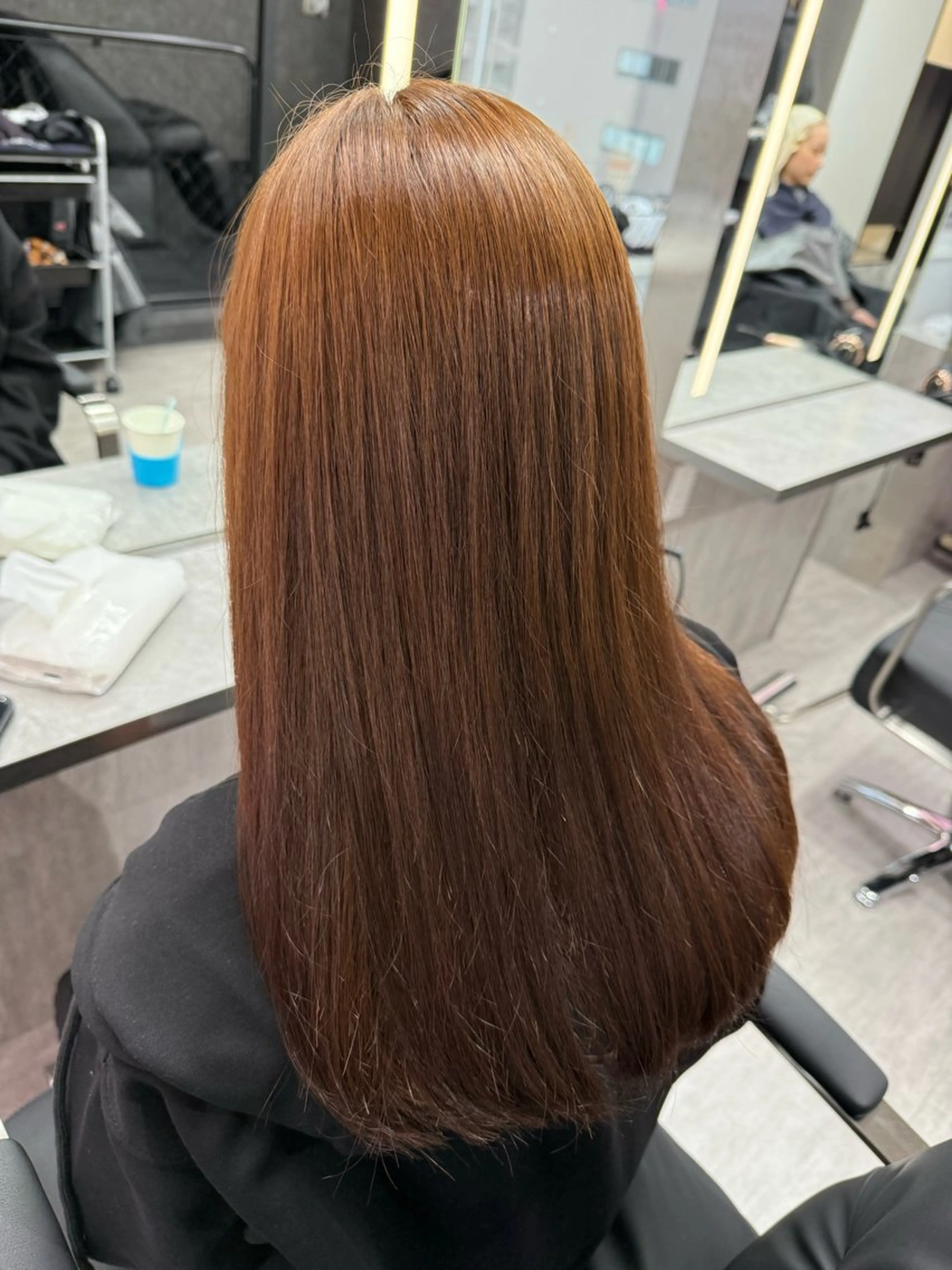 セミロング ヘアカラー Ryuya RLINOのヘアスタイル