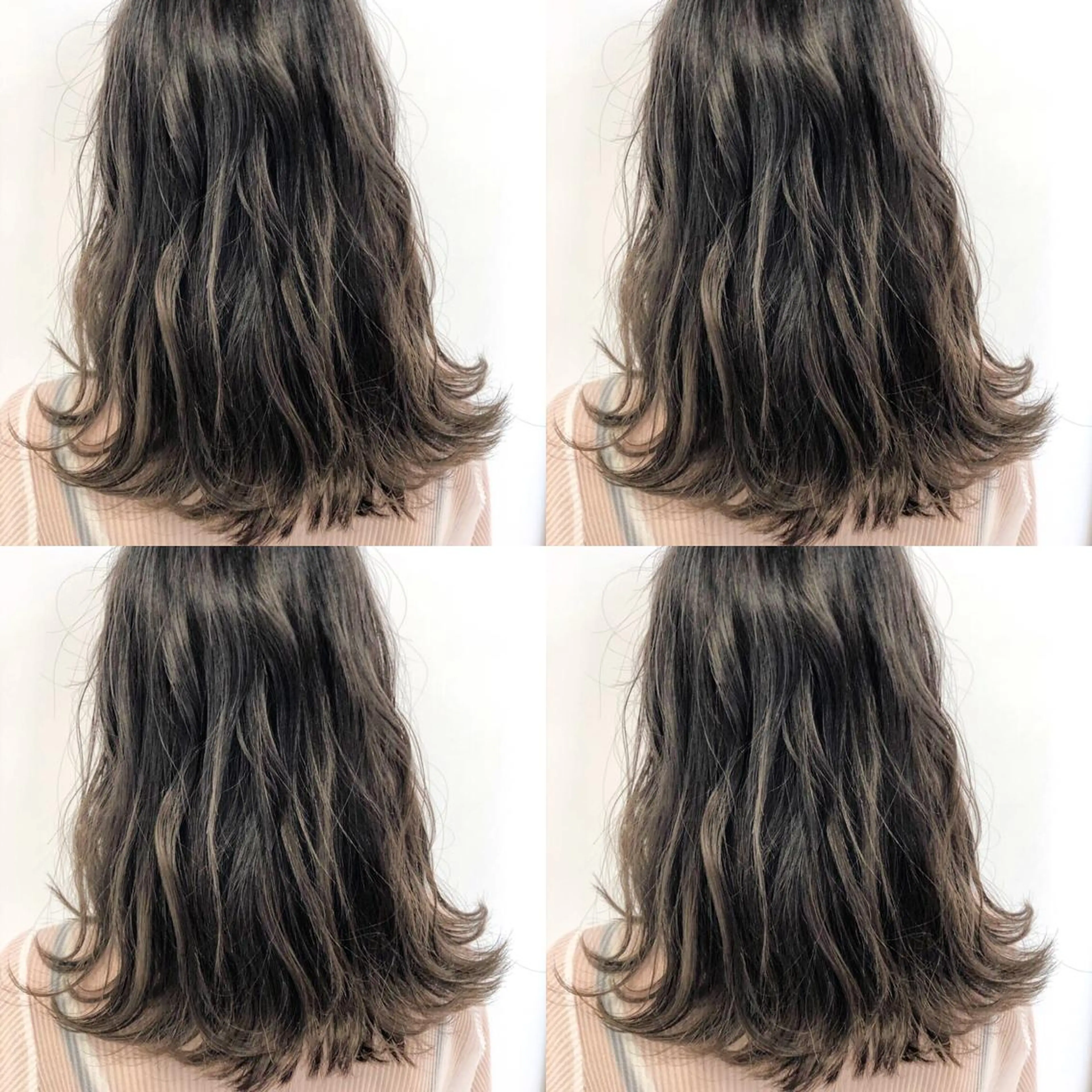 セミロング カラー ブリーチ 透明感カラー グラデーションカラー ハイライトカラー イルミナカラー 三鷹で1番ショート ボブをカットする新谷のヘアスタイル