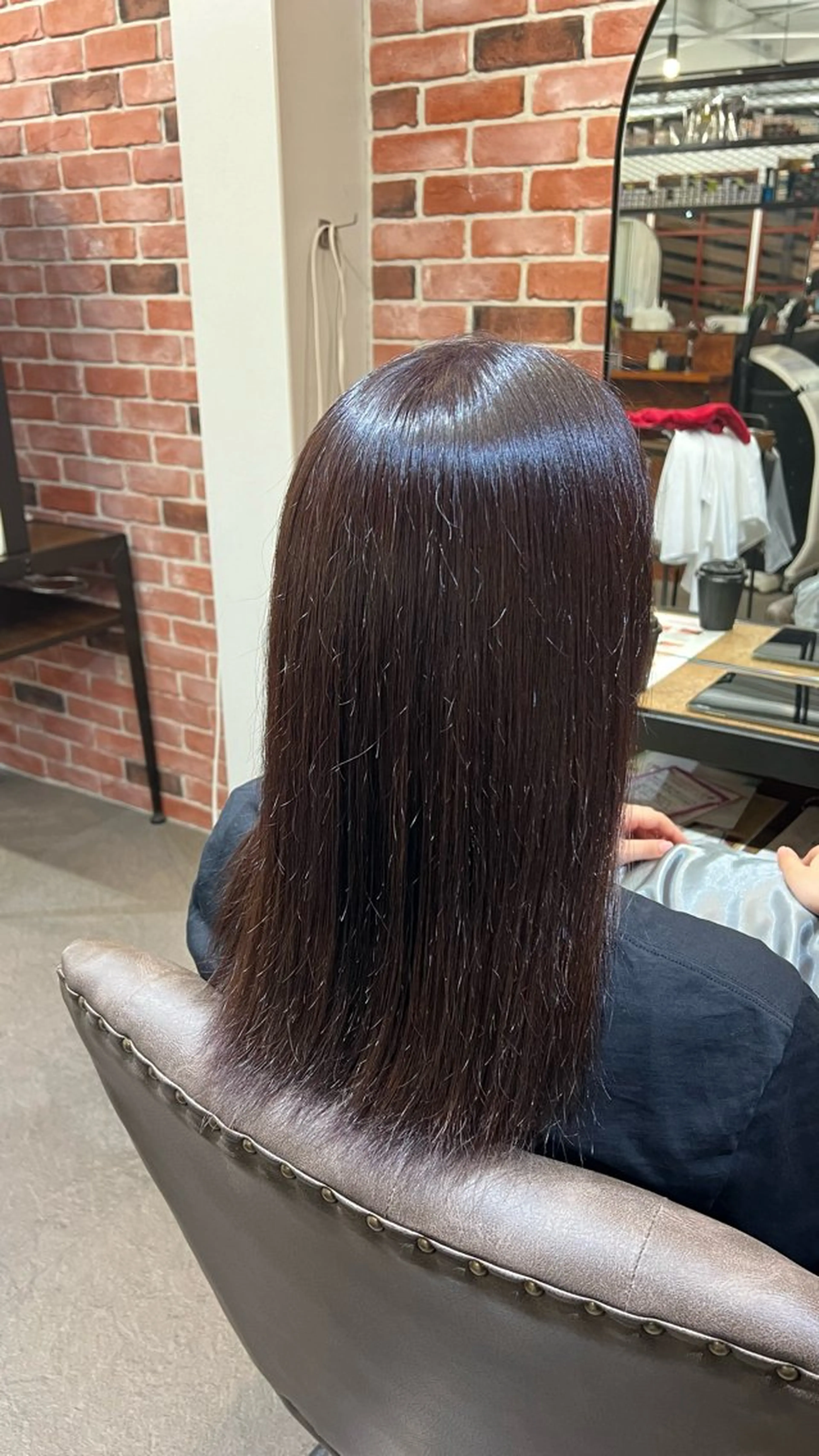 セミロング Rico /透明感カラー💎のヘアスタイル