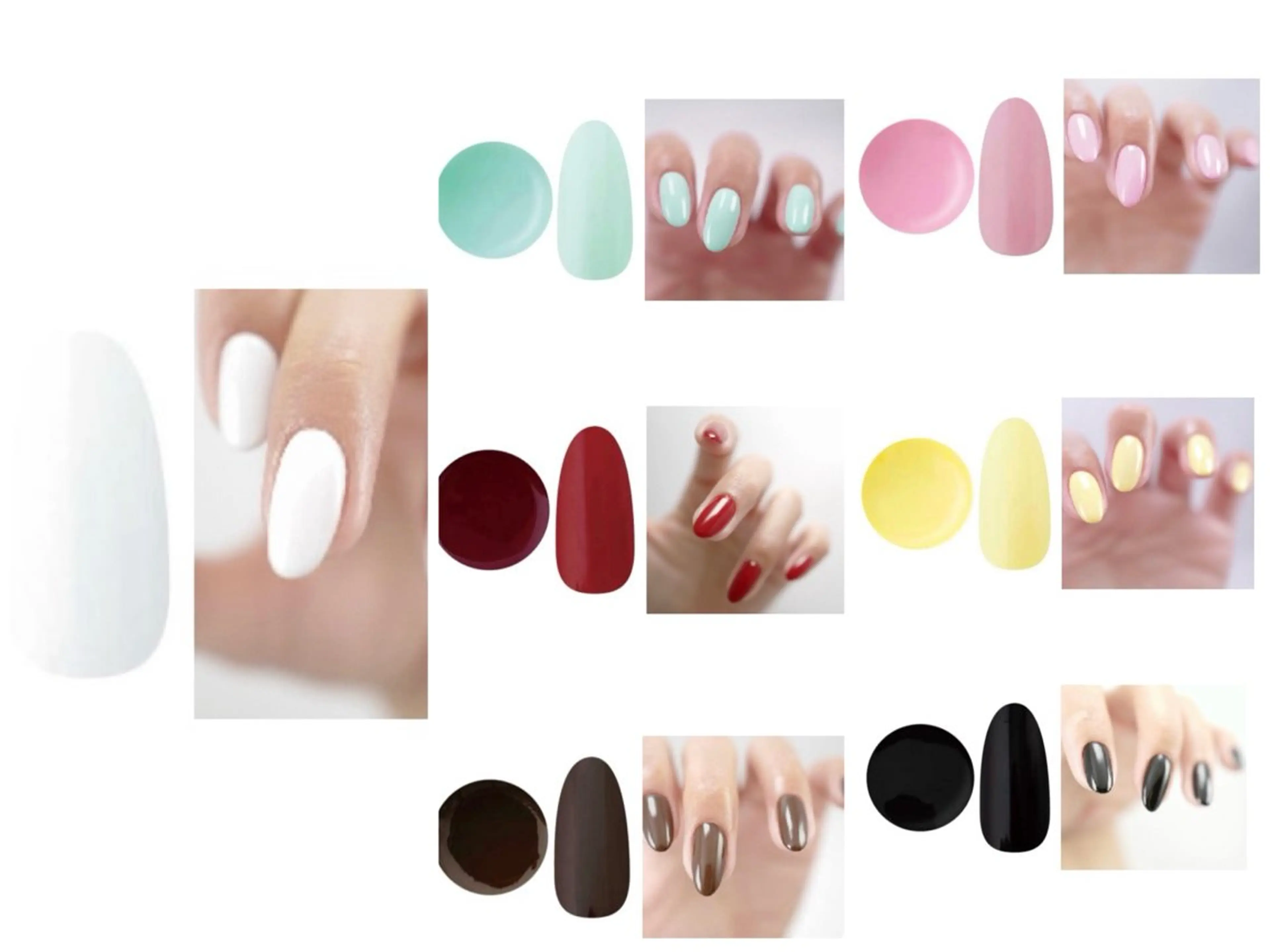 ネイル ワンカラーネイル クレアラルーチェ 広島店のネイルデザイン