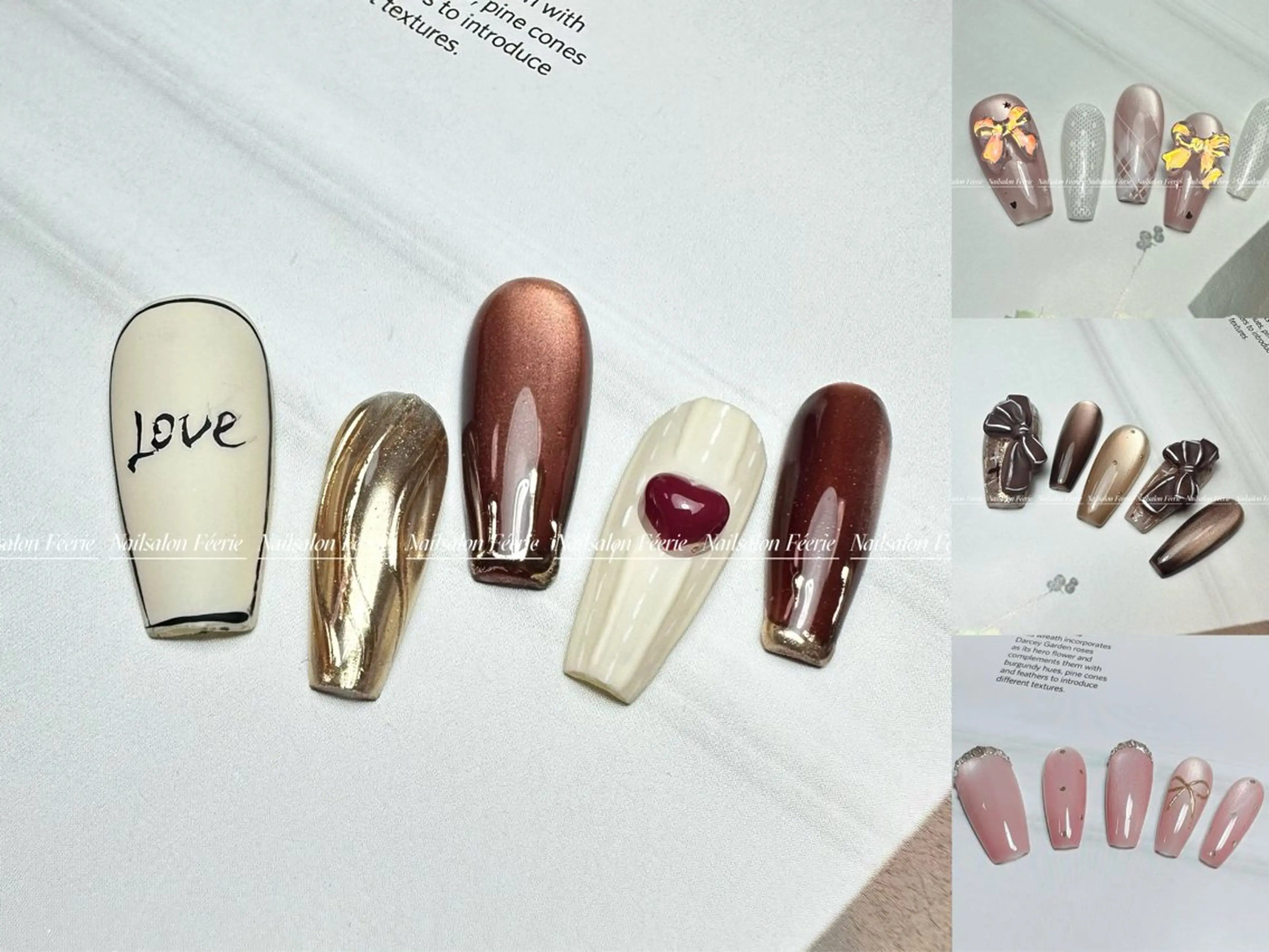 ネイル 成人式 長さ出し フットネイル フレンチネイル ジェルネイル nail salon Feerieのネイルデザイン