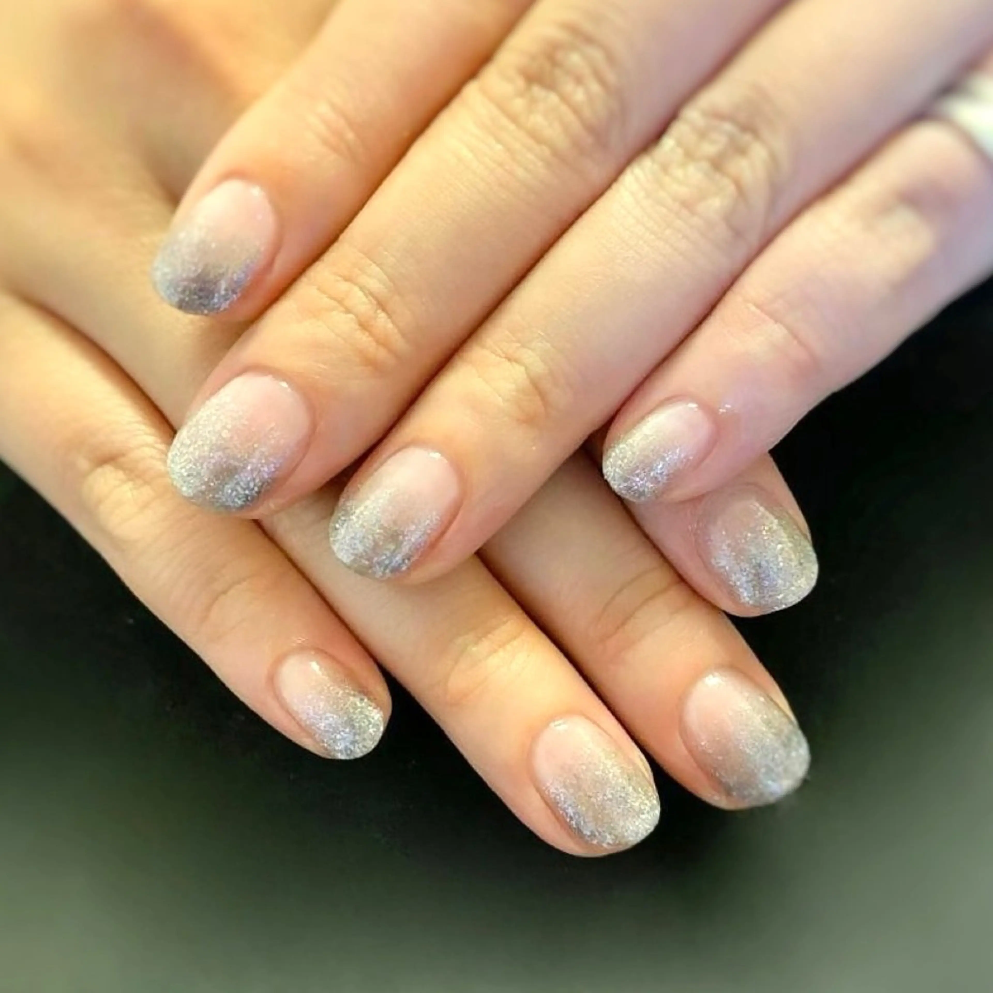 ネイル ブルー ラメ(グリッター) nail*157 .のネイルデザイン