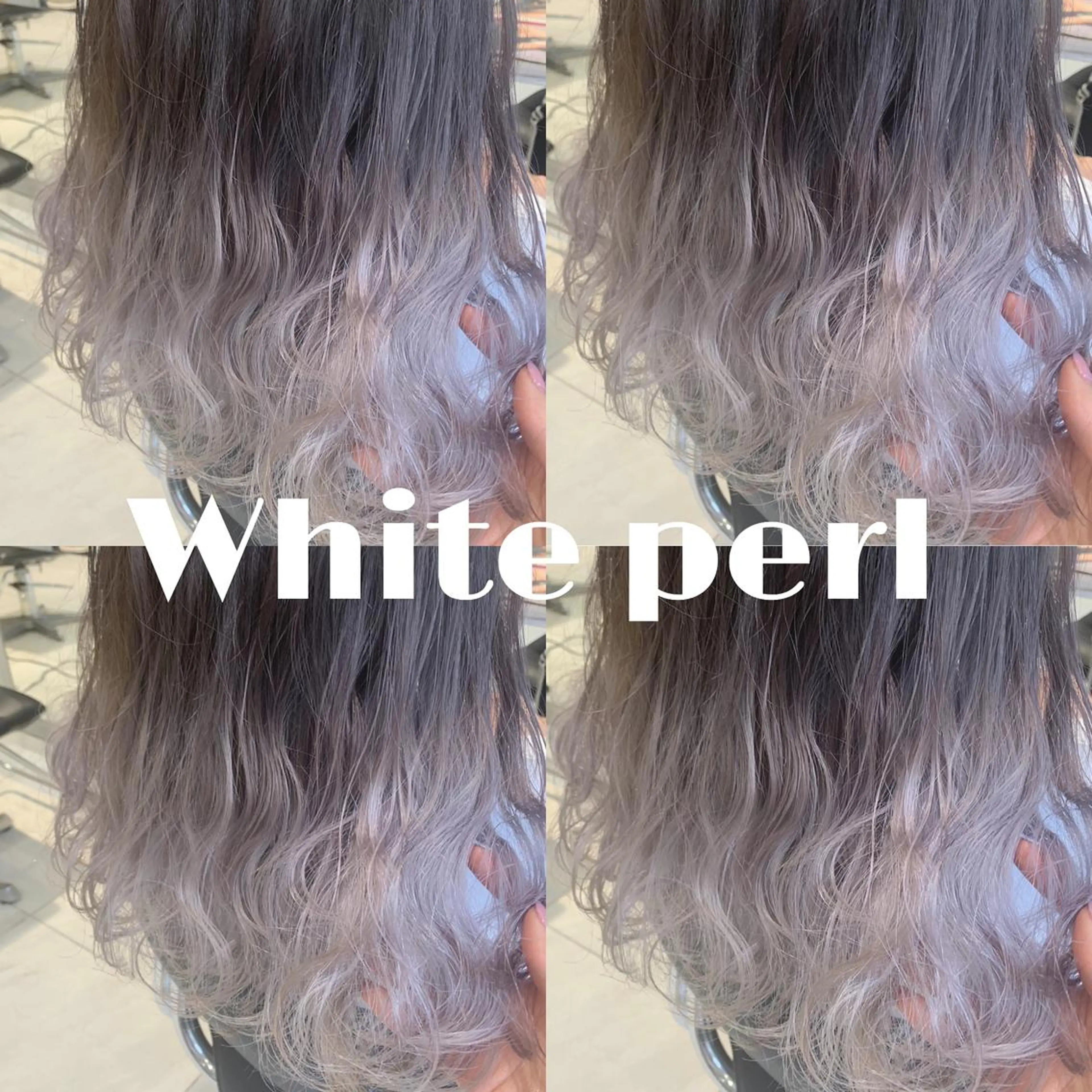 セミロング カラー ヘアアレンジ ブリーチ 🫧柔色/トレンド カラー/川辺晴加のヘアスタイル