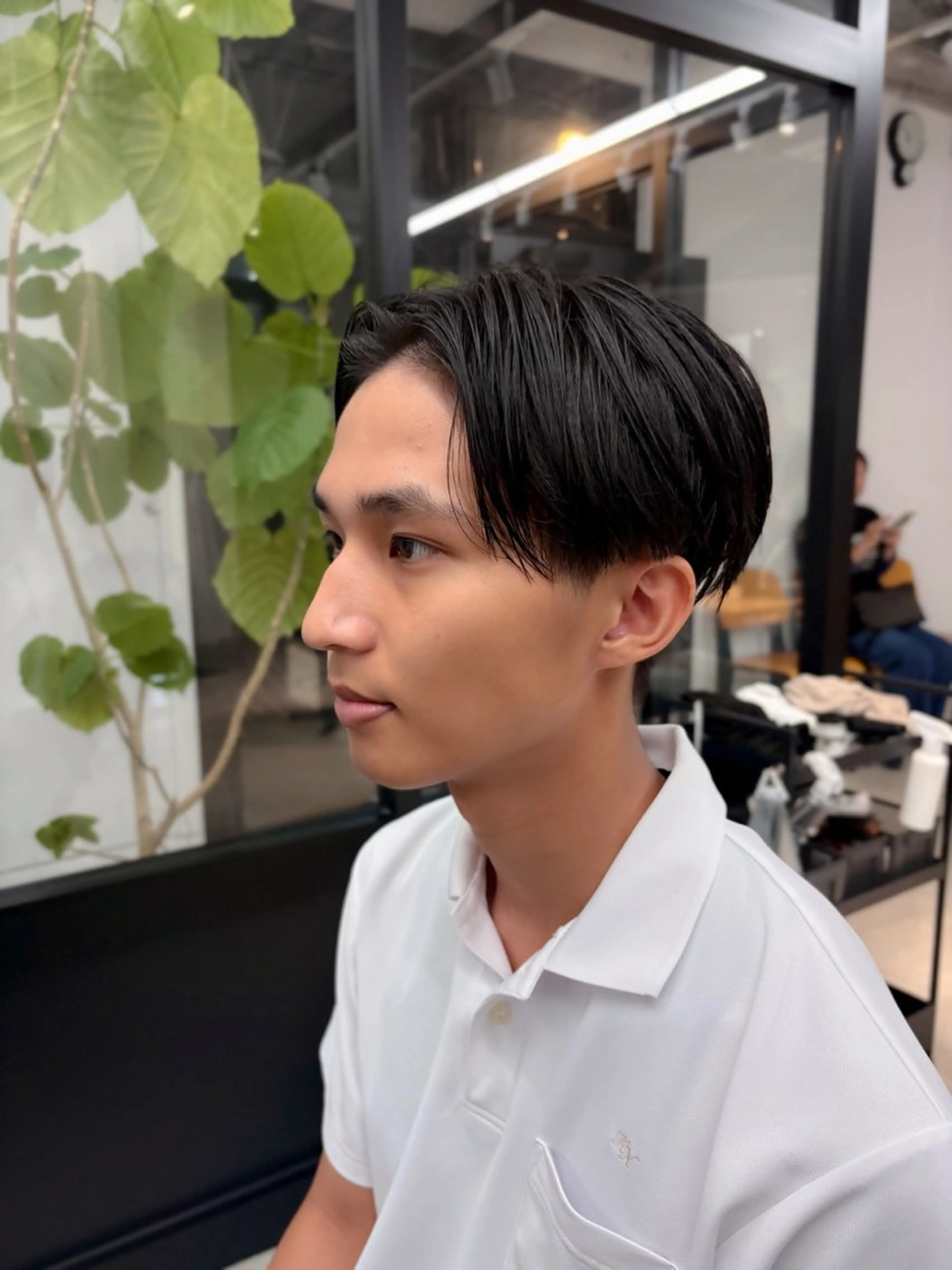 ショート メンズ there_ Issaのヘアスタイル