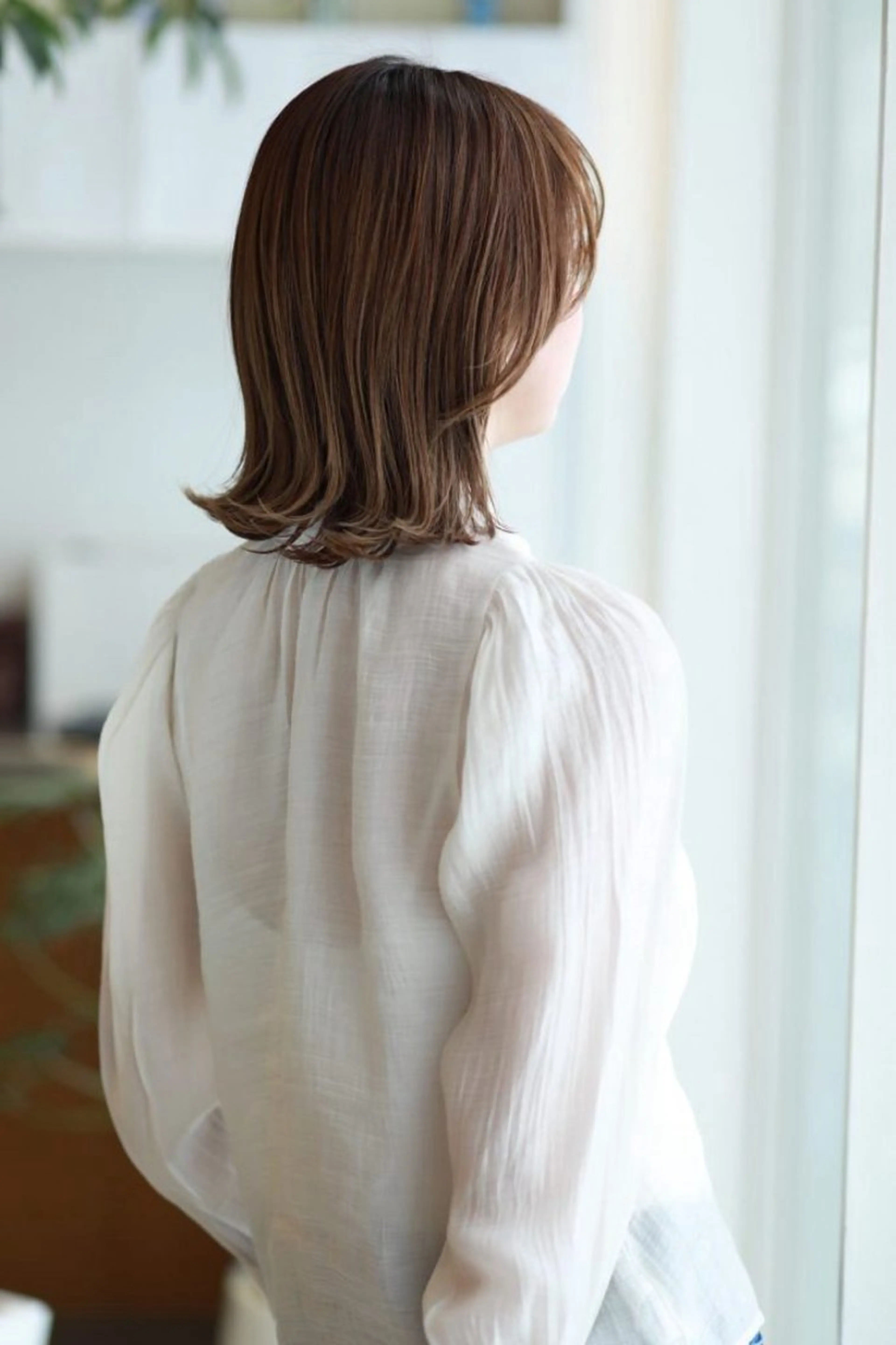 ミディアム 中西 優吾のヘアスタイル