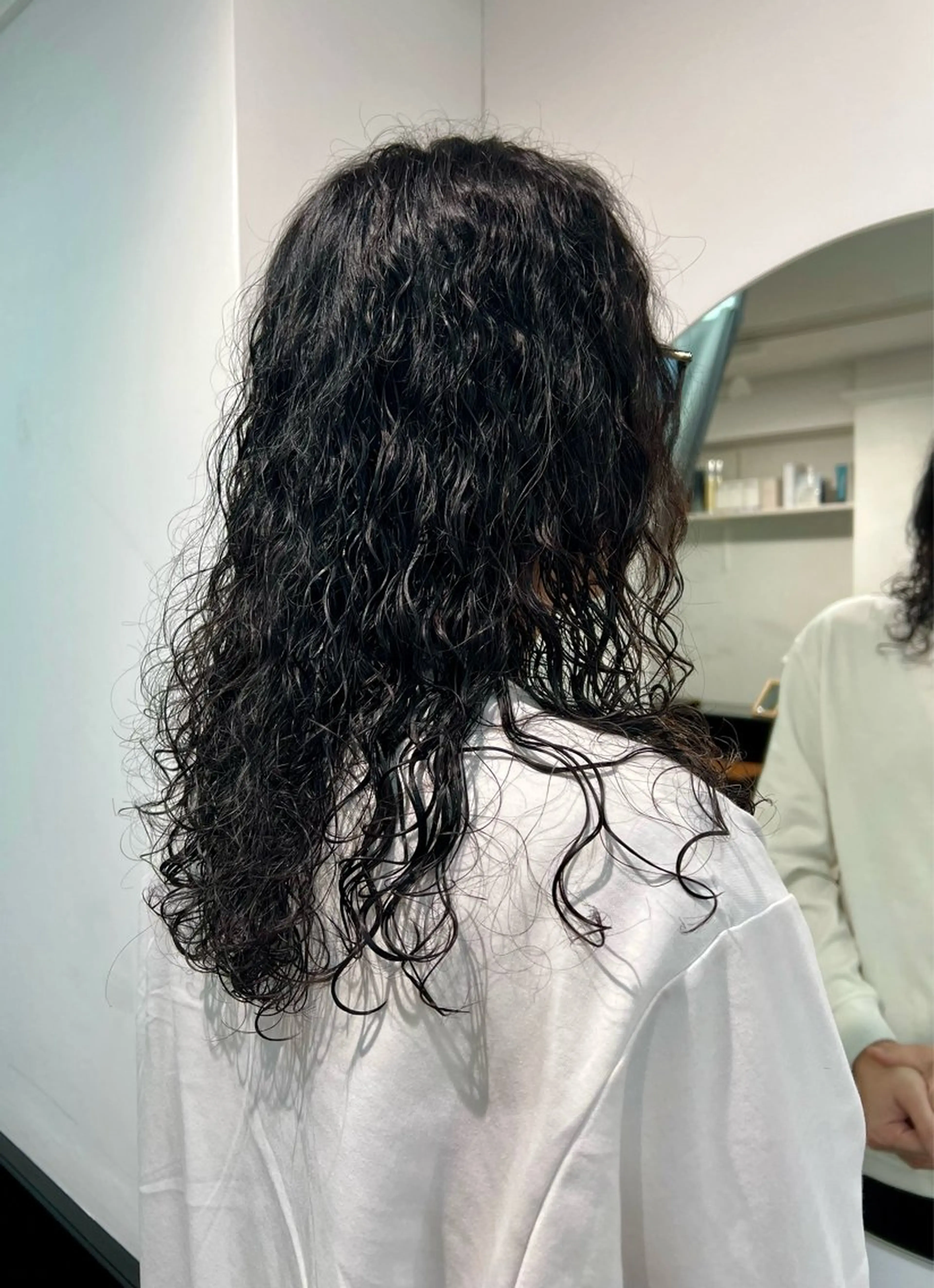 ロング パーマ カット パーマ 横浜/ブリーチ/ ダブルカラー/RINのヘアスタイル