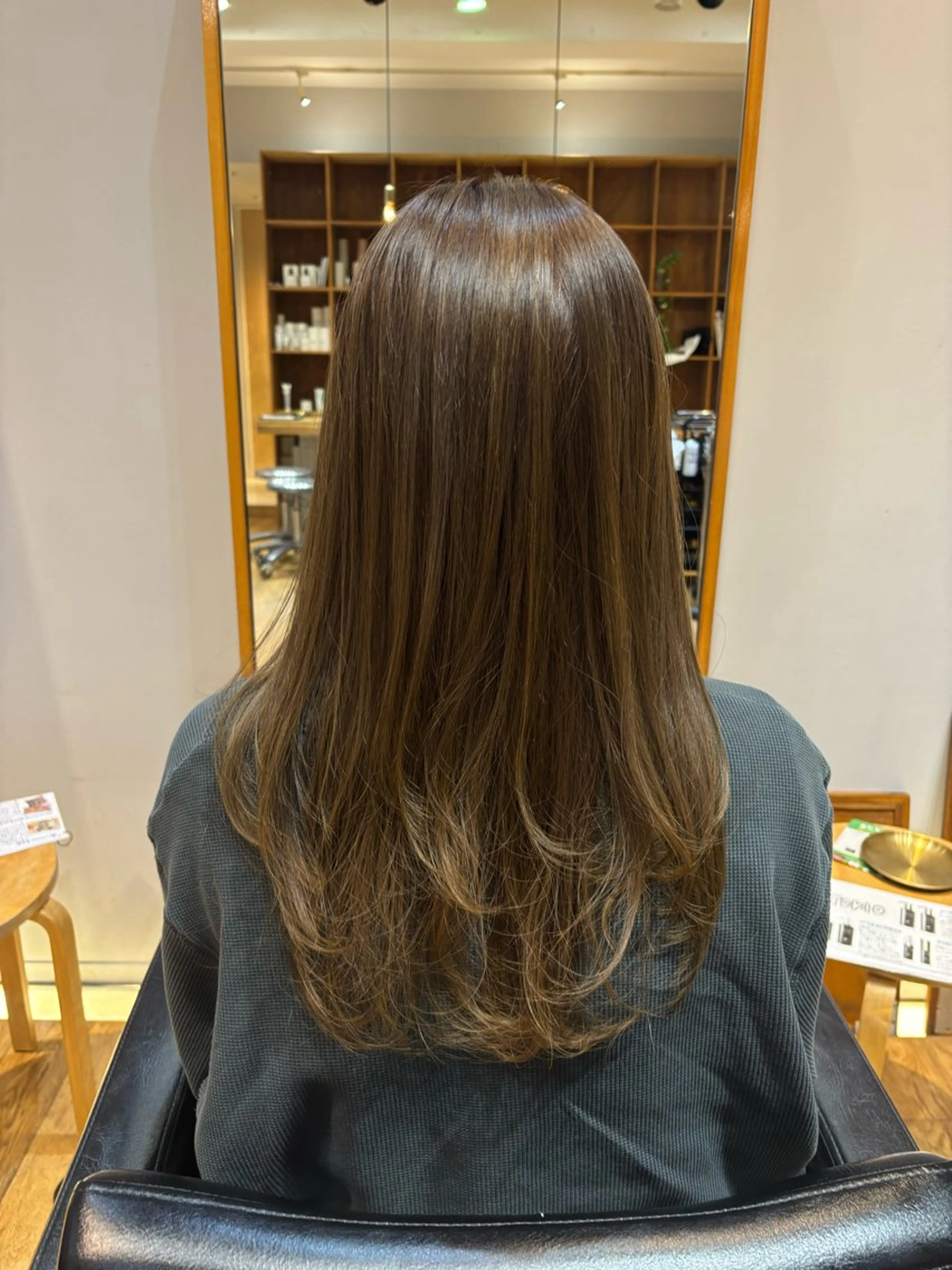 カラー 透明感カラー🩵 かのは🐰🪽のヘアスタイル