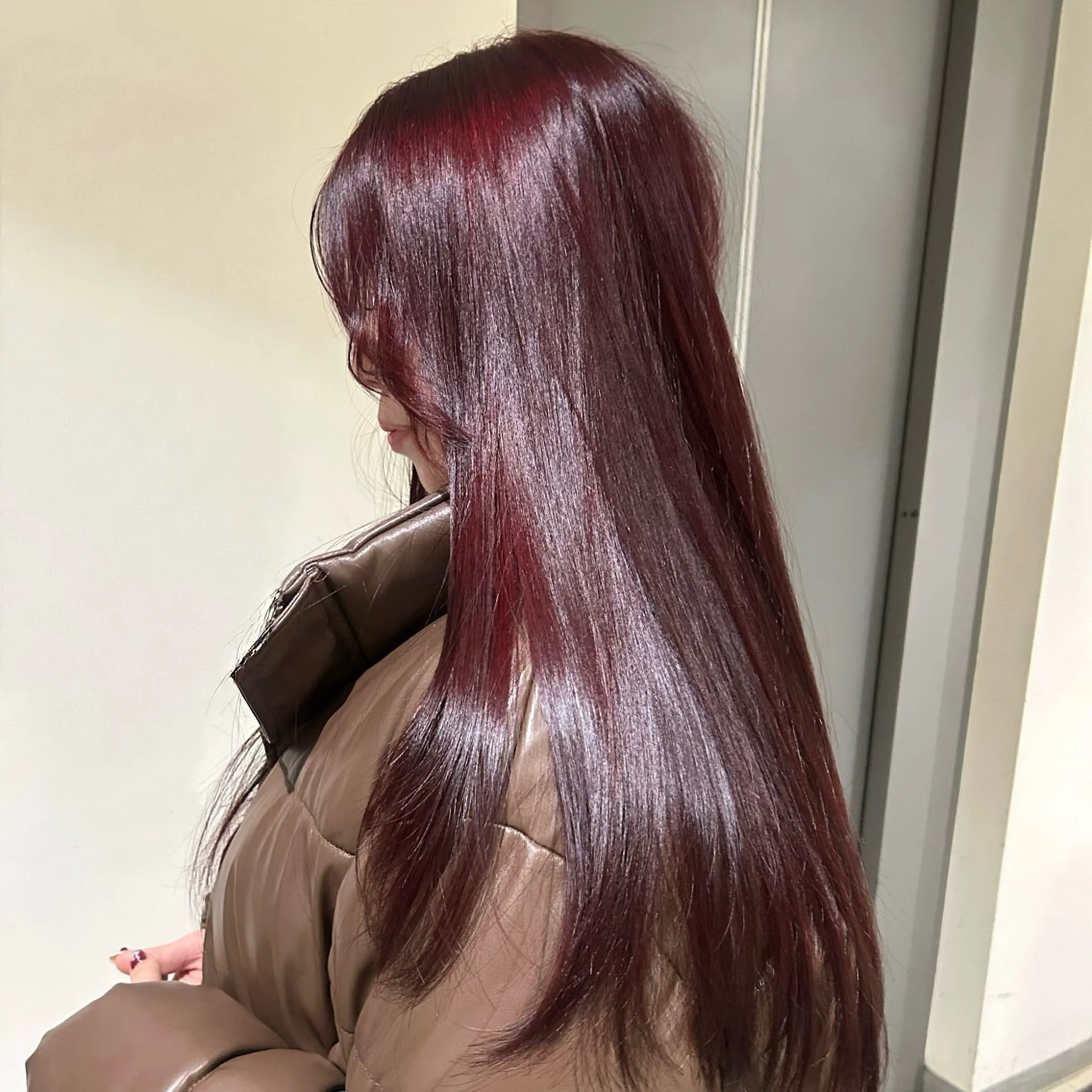 カラー 似合わせ透明感カラー ♡サツキのヘアスタイル