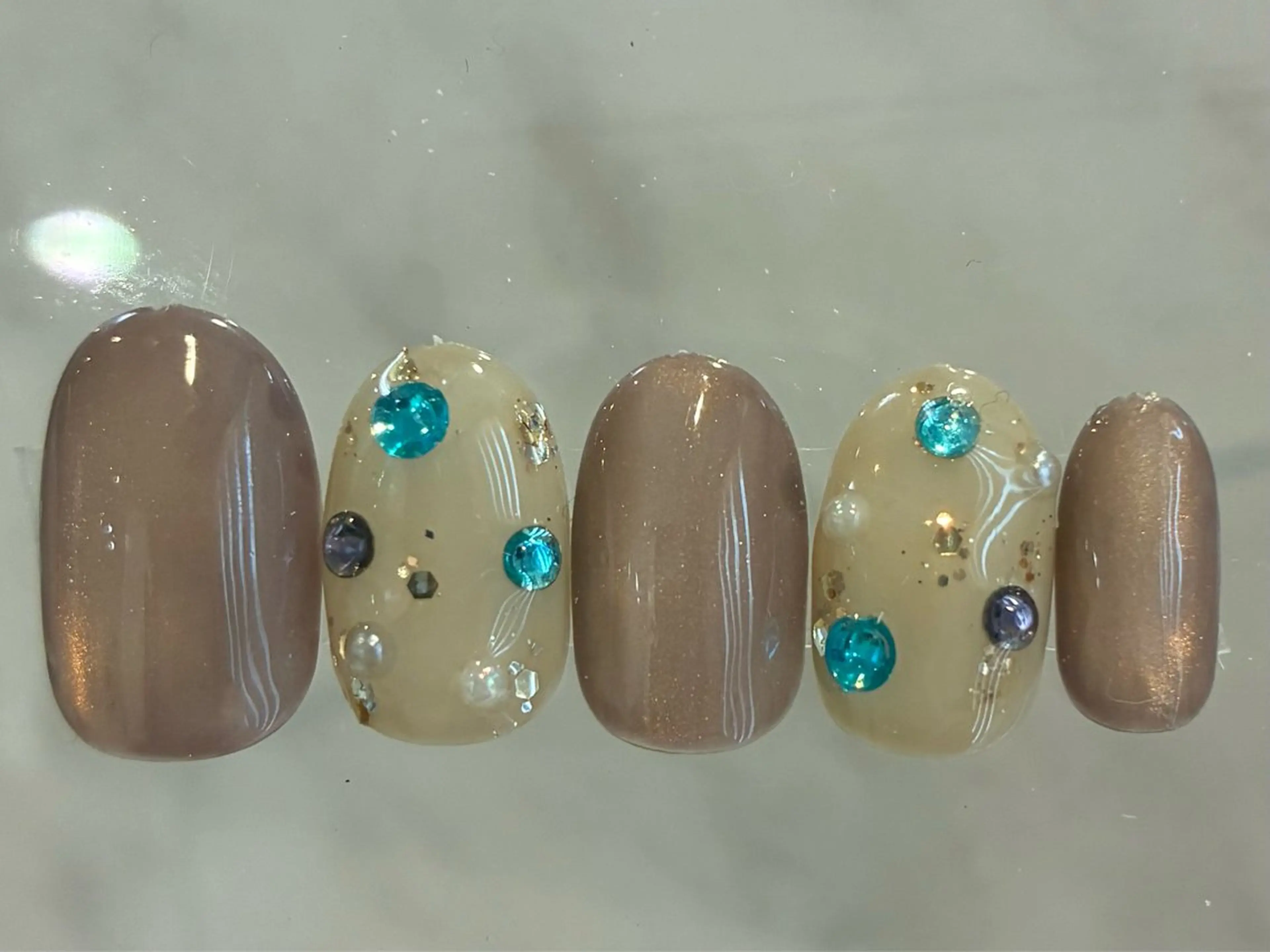 ネイル ハンドネイル フットネイル an'reve ♥RIEのネイルデザイン