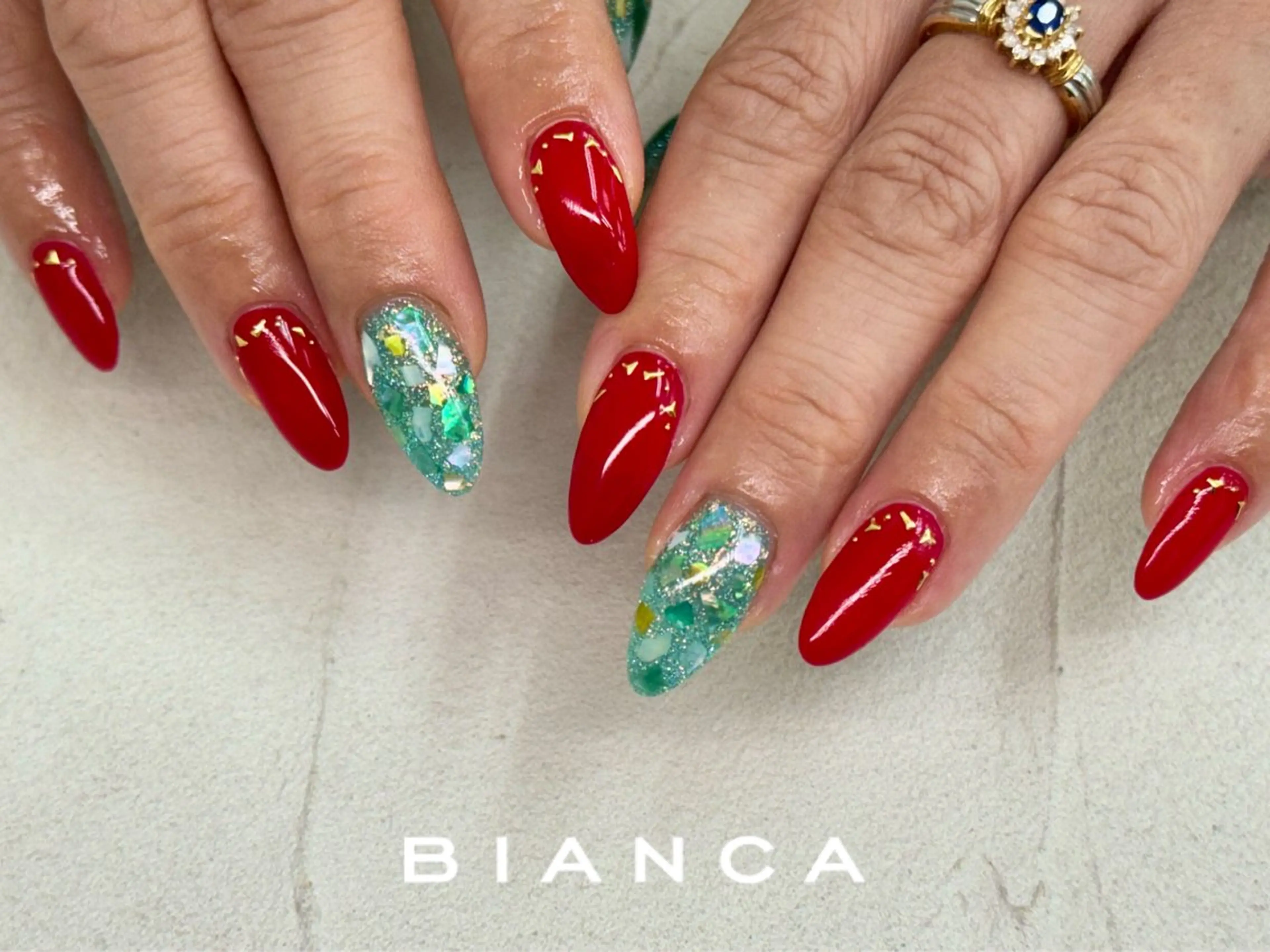 ネイル ハンドネイル Silk by Bianca＊森澤のネイルデザイン