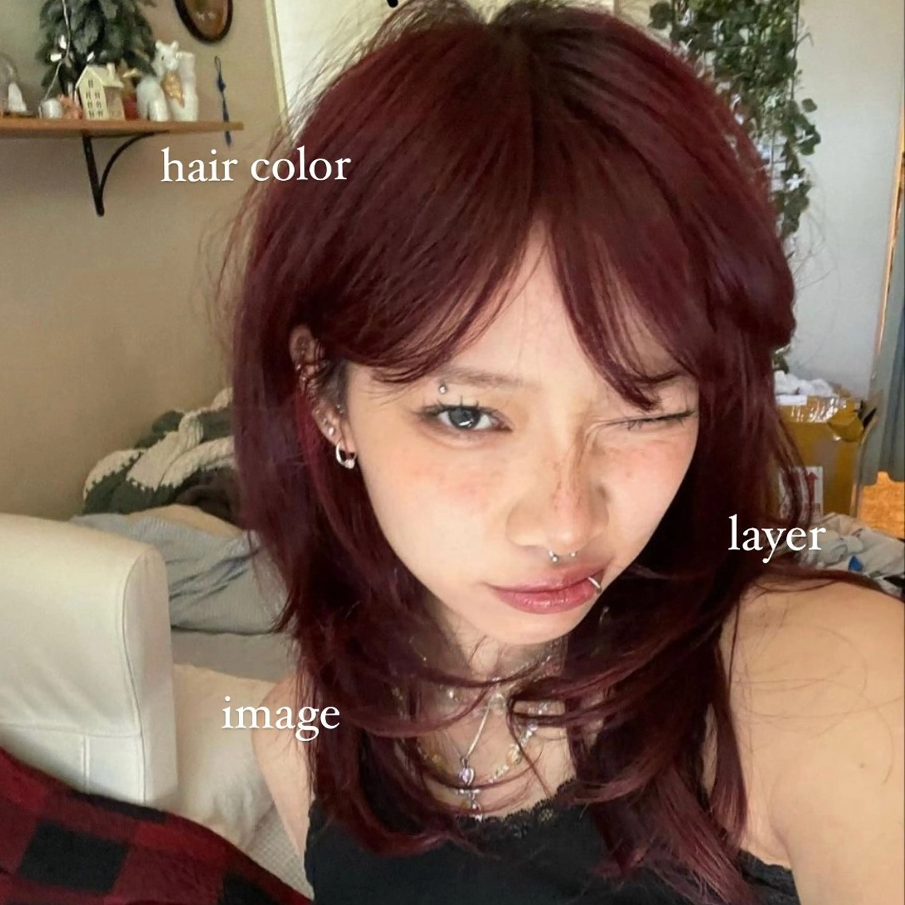 ロング ヘアカラー ﾏﾂｴｸ/men's /ｶﾗｰ🎀ﾋｶﾙのマツエク・マツパデザイン