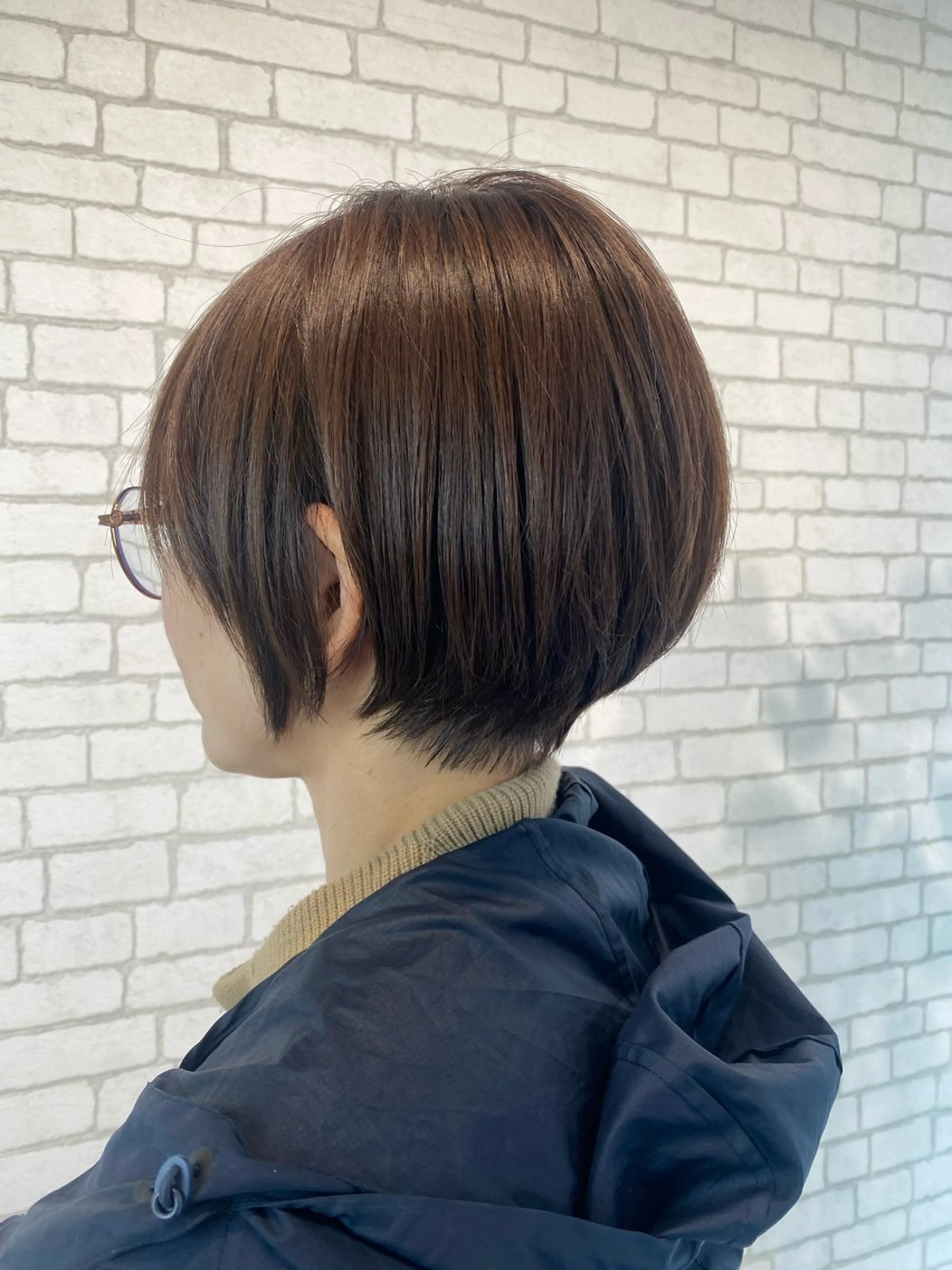 ショート 中谷 明日香のヘアスタイル