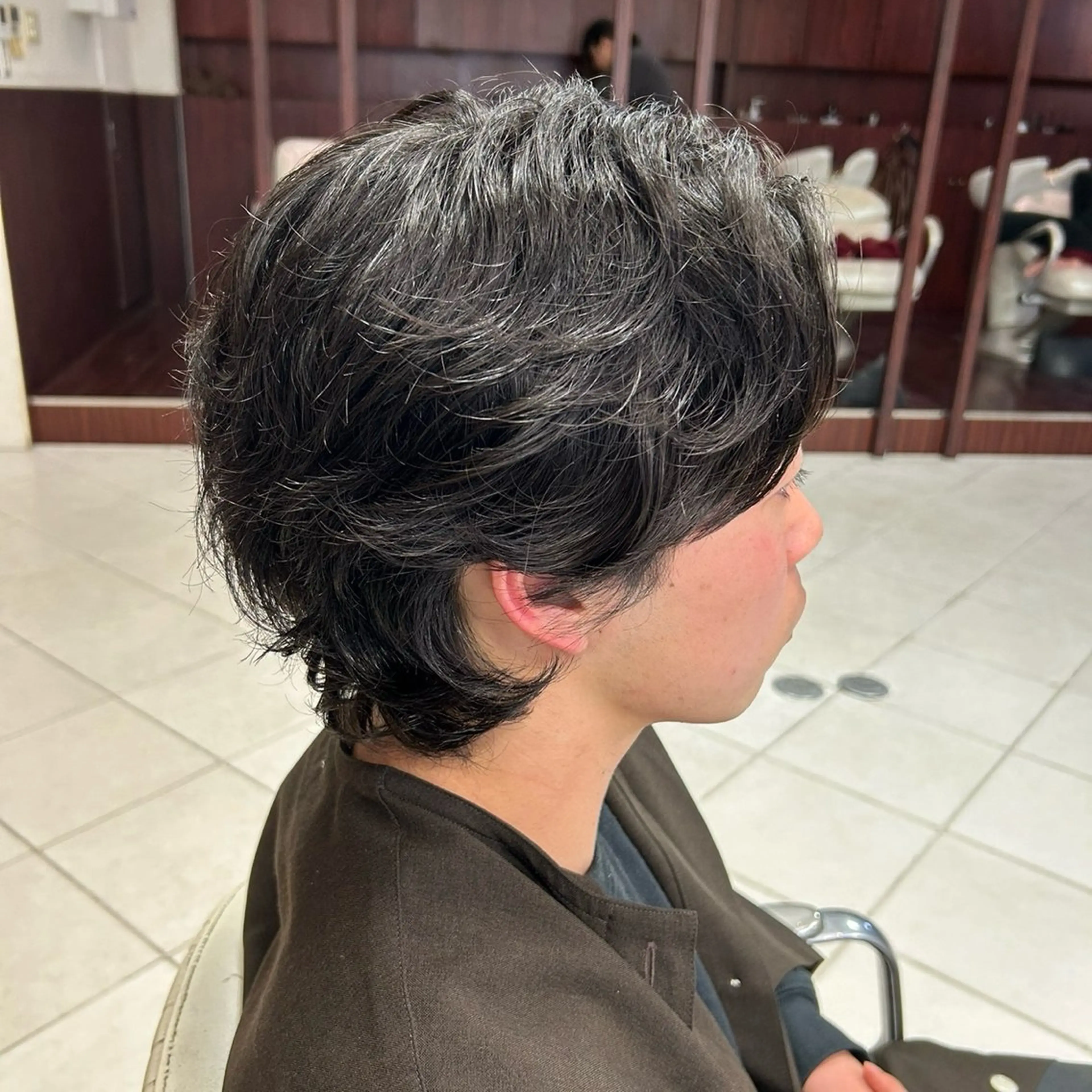 パーマ メンズ メンズパーマ 酸性ストレート特化 メンズも歓迎 細谷のヘアスタイル