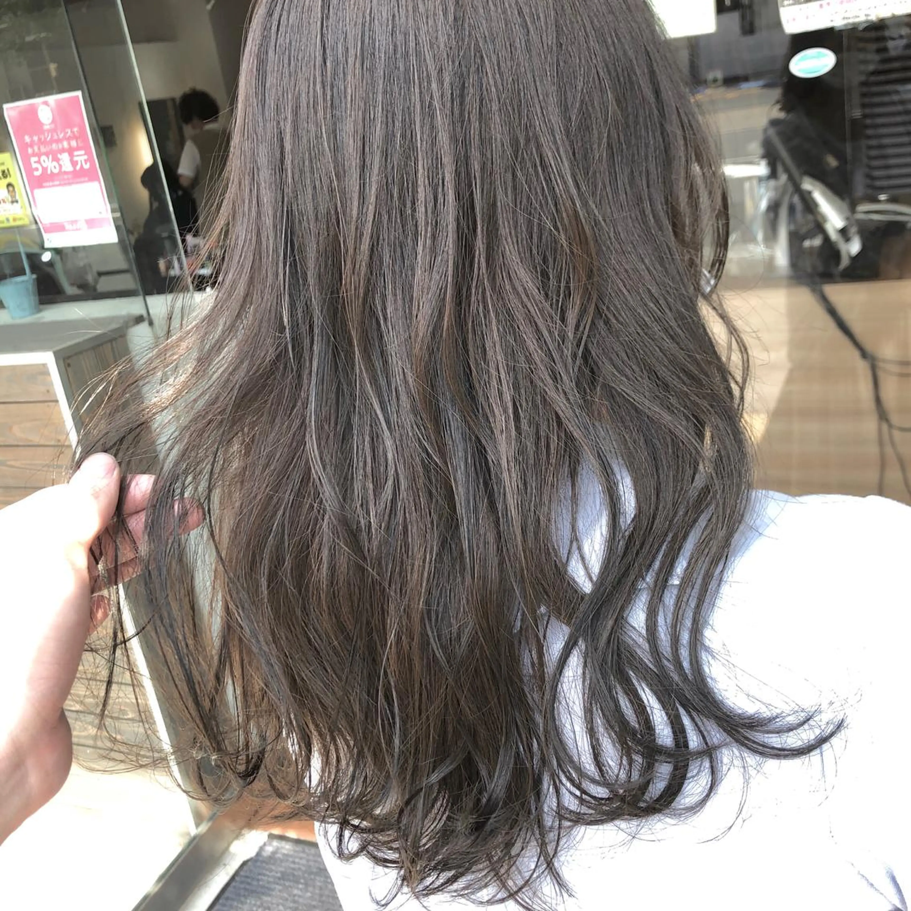 セミロング カラー カット ヘアカラー トリートメント ish by fan .代表✂️木谷宏夢のヘアスタイル