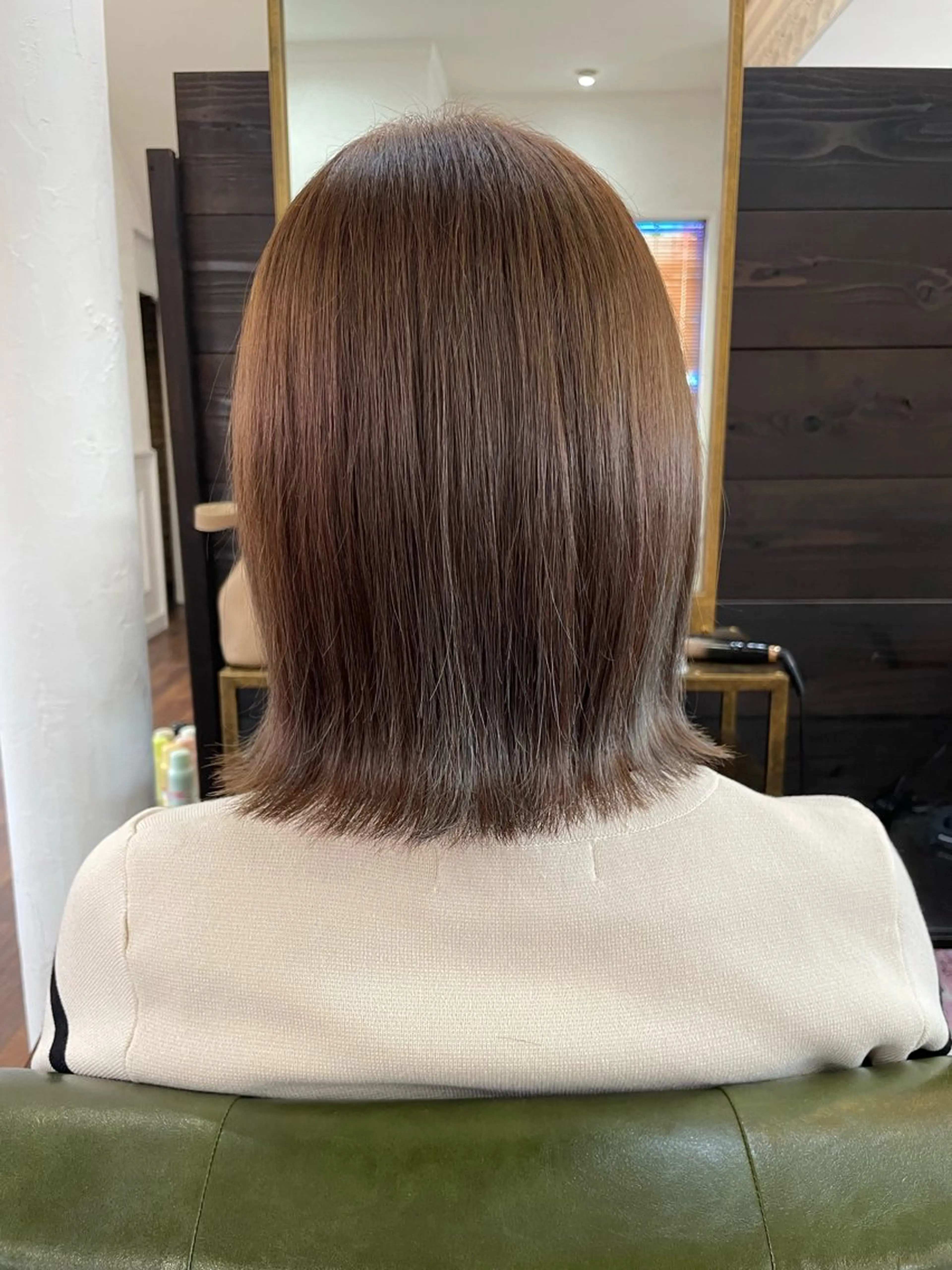 冬色カラーでツヤ髪に☆カット+カラー+トリートメントの写真