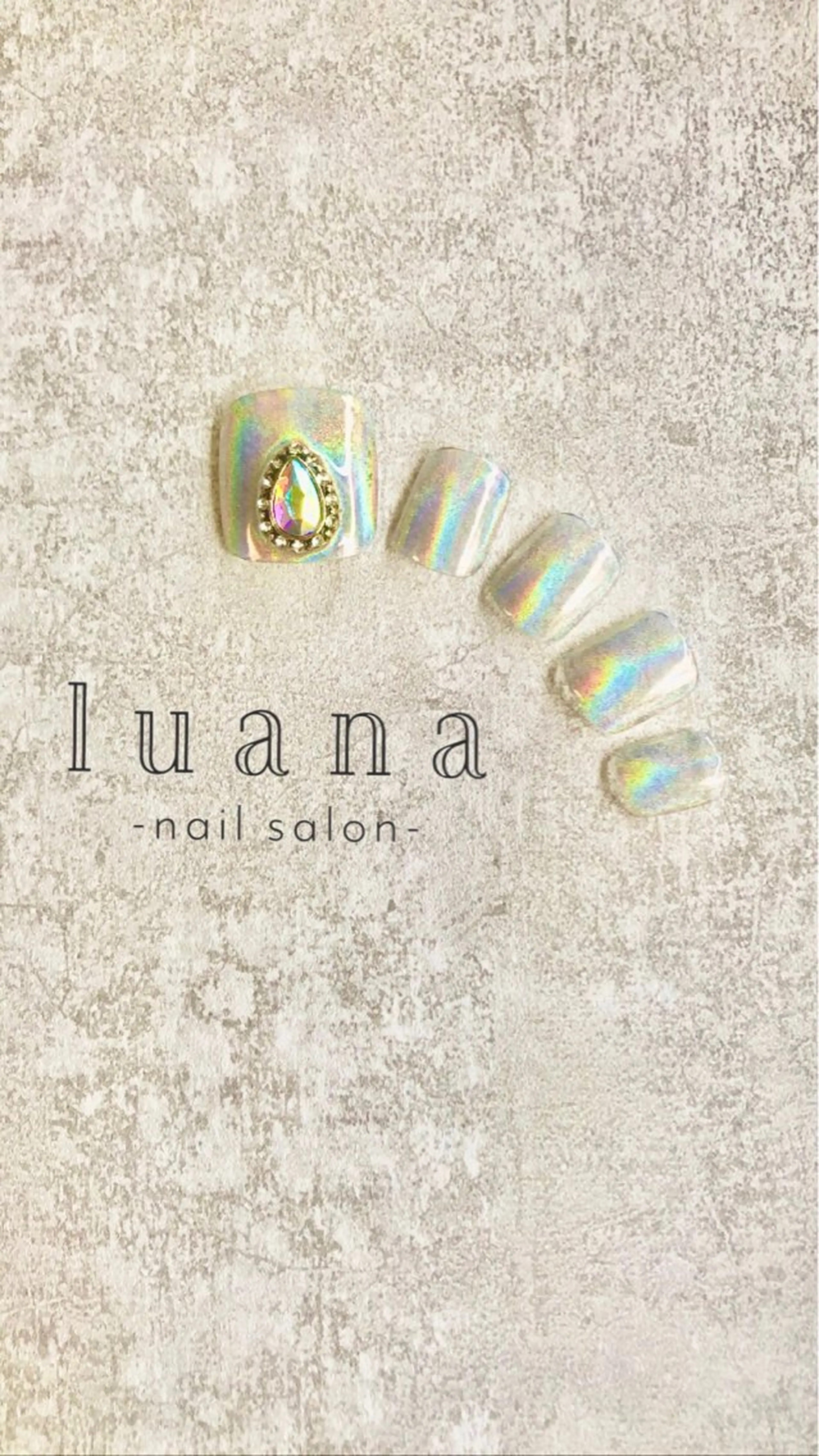 ネイル フットネイル luana ネイルサロンのネイルデザイン