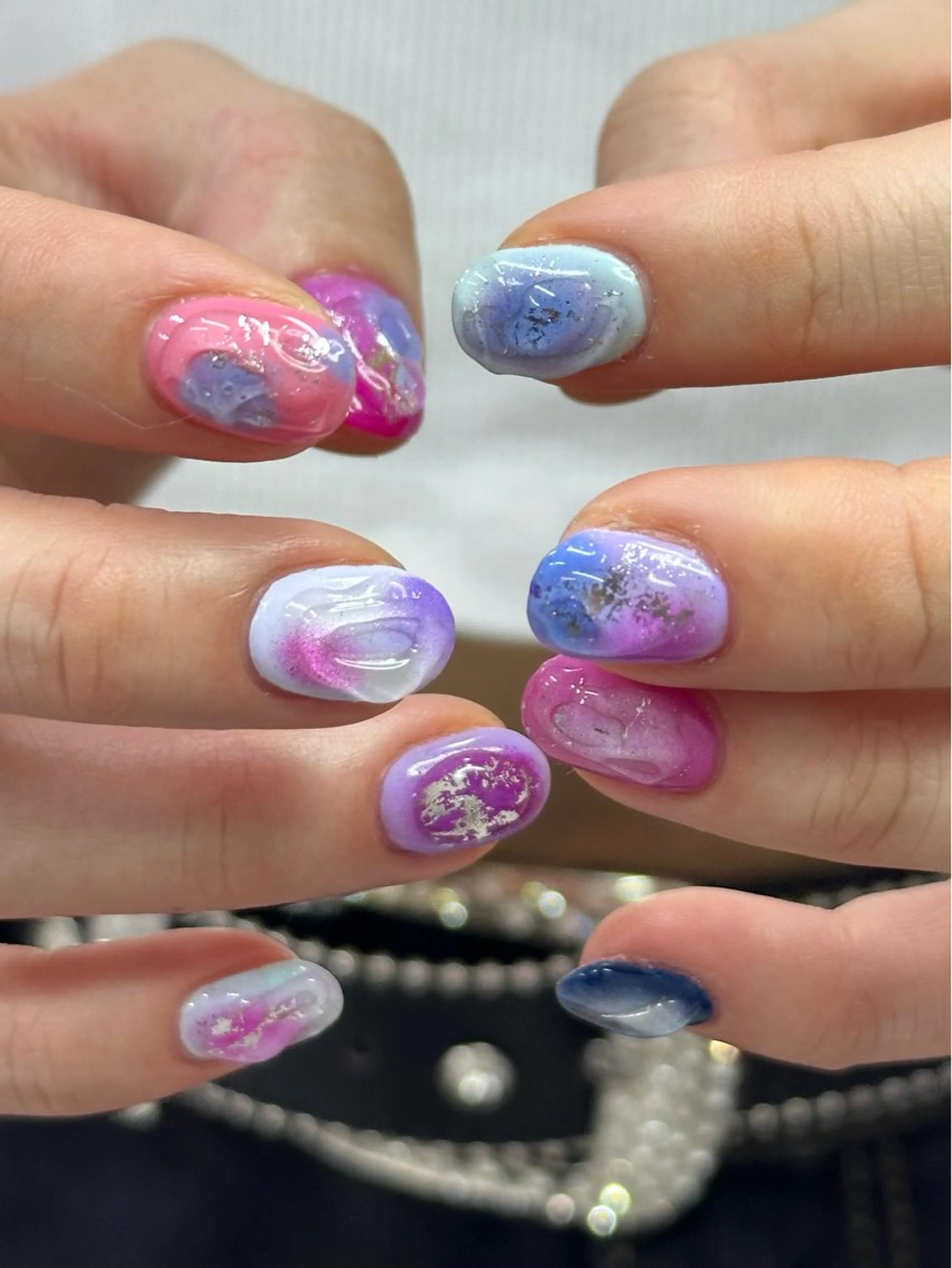 ネイル ハンドネイル フットネイル YukaRyu /癖デザインのネイルデザイン