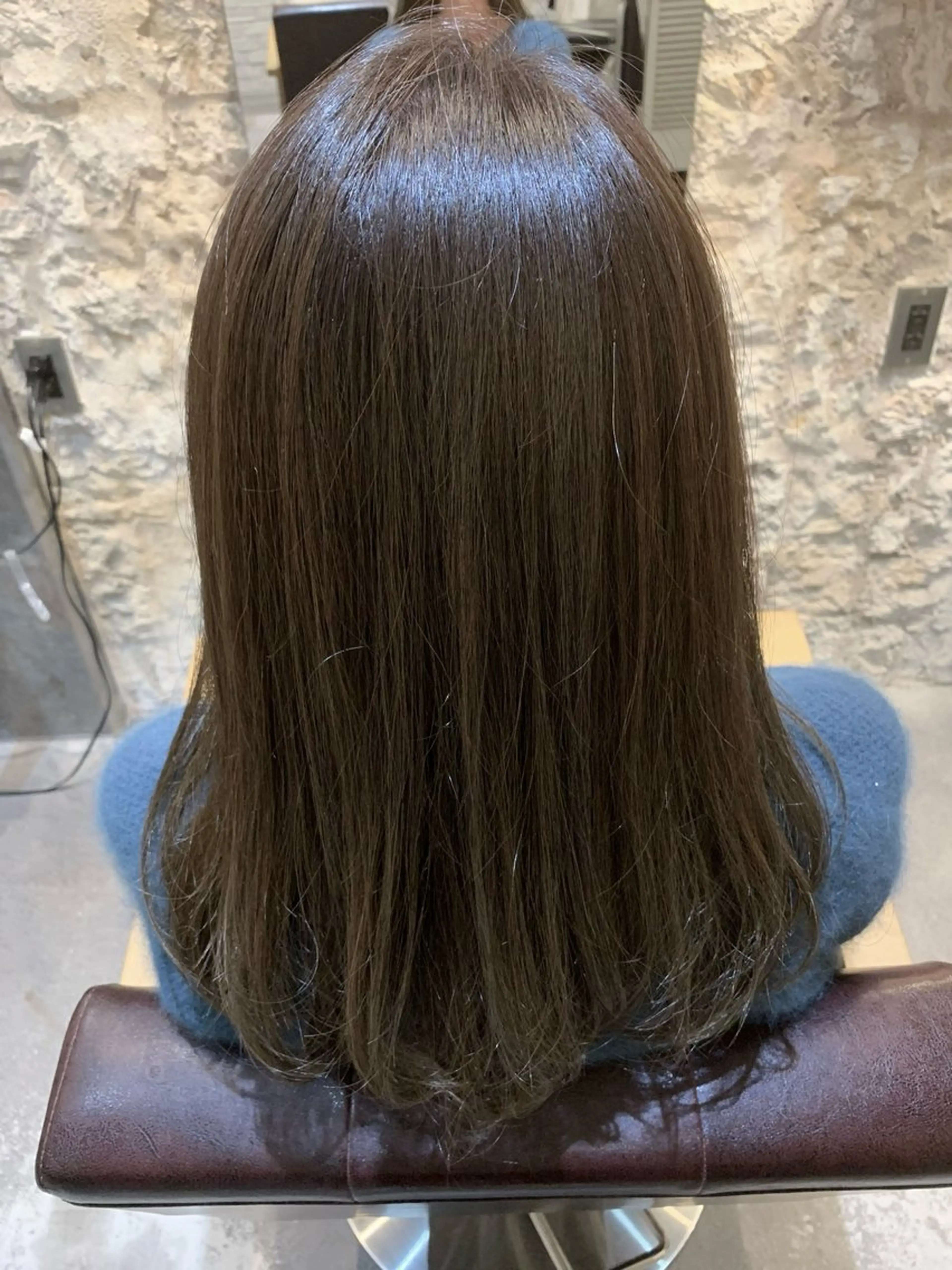 ロング カラー 塚本 昂のヘアスタイル