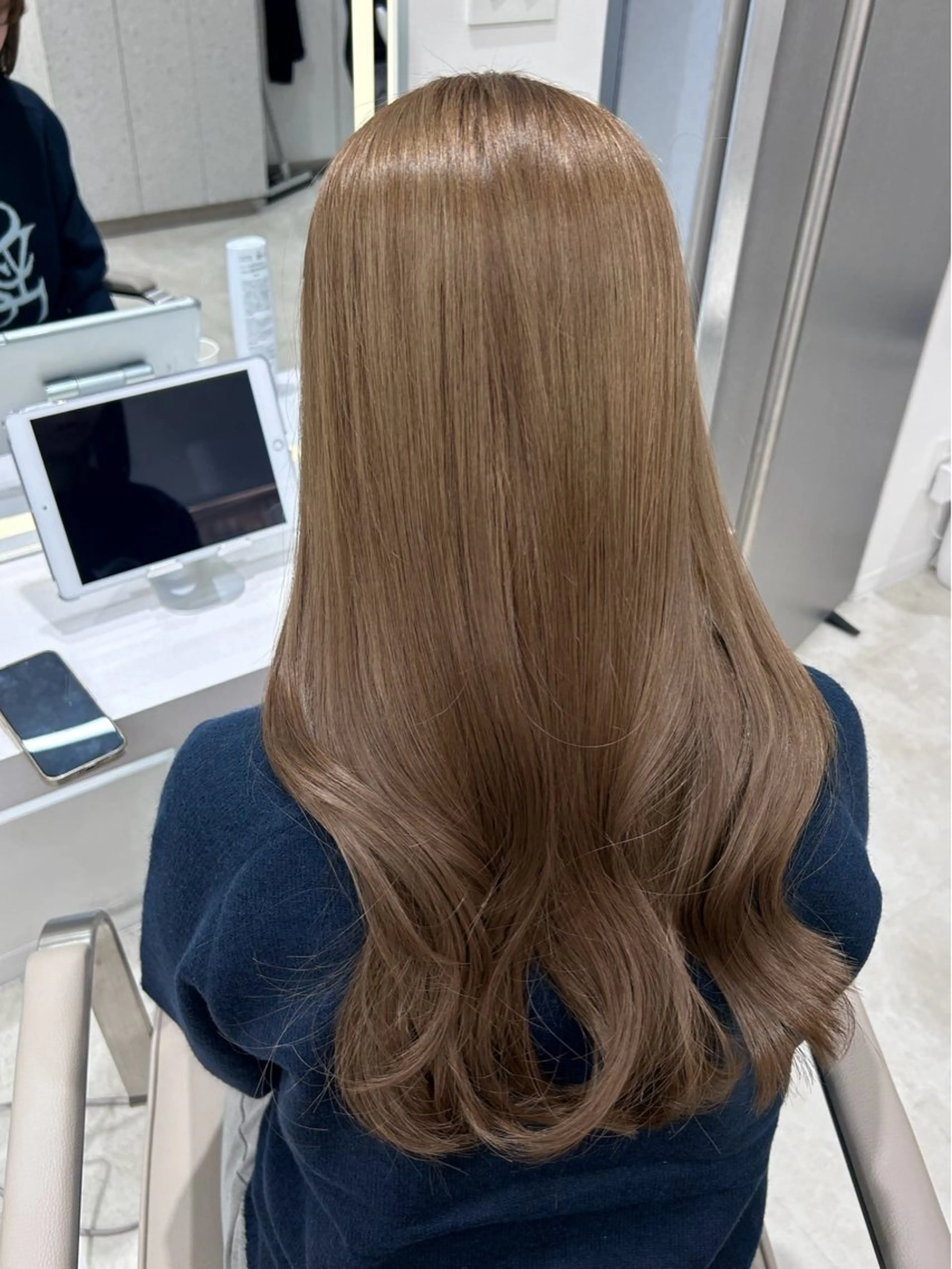 ロング カラー カット ヘアカラー トリートメント ダブルカラー髪質改善 /Annaのヘアスタイル