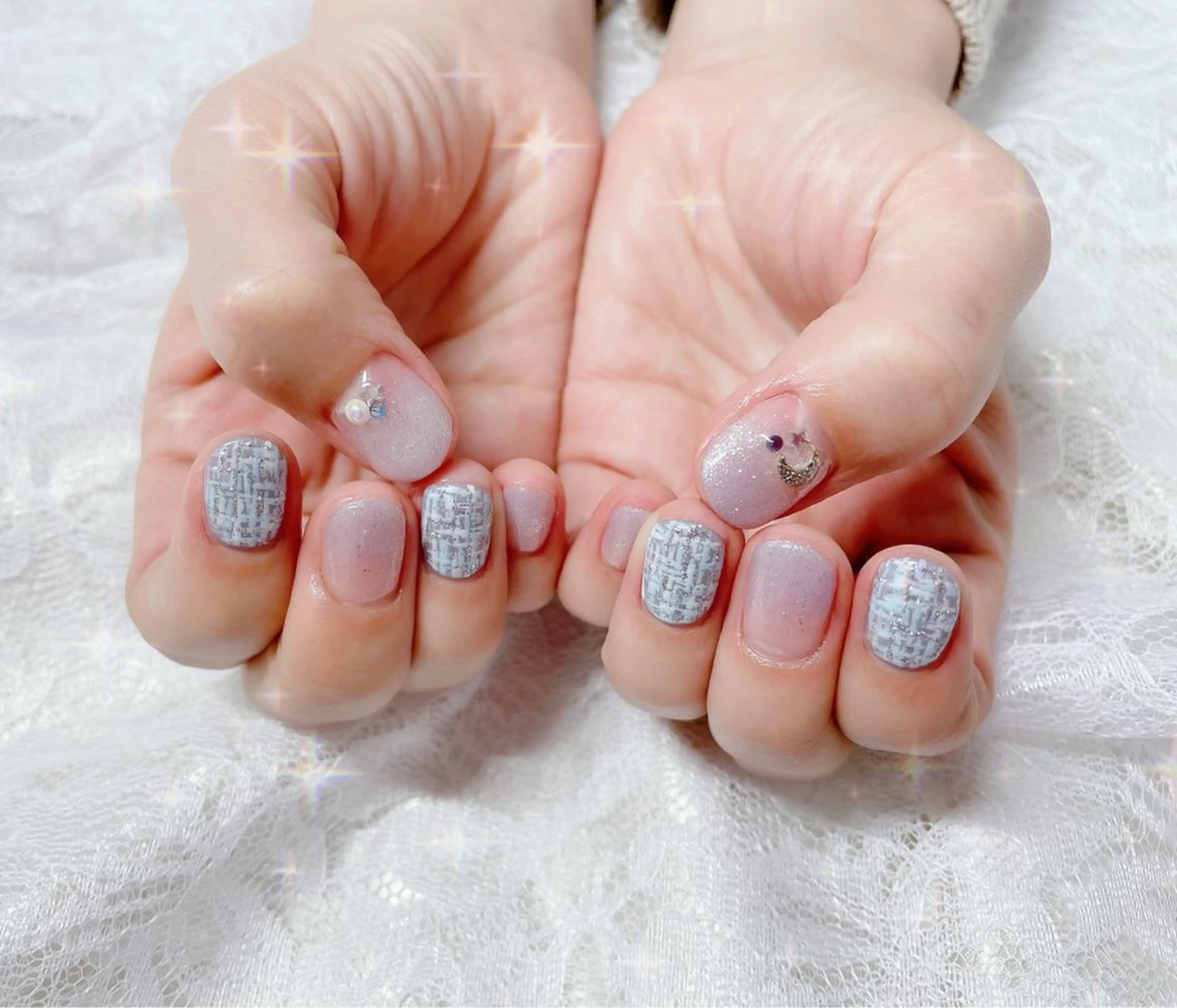 ネイル ハンドネイル FLARE NAIL フレアネイルのネイルデザイン