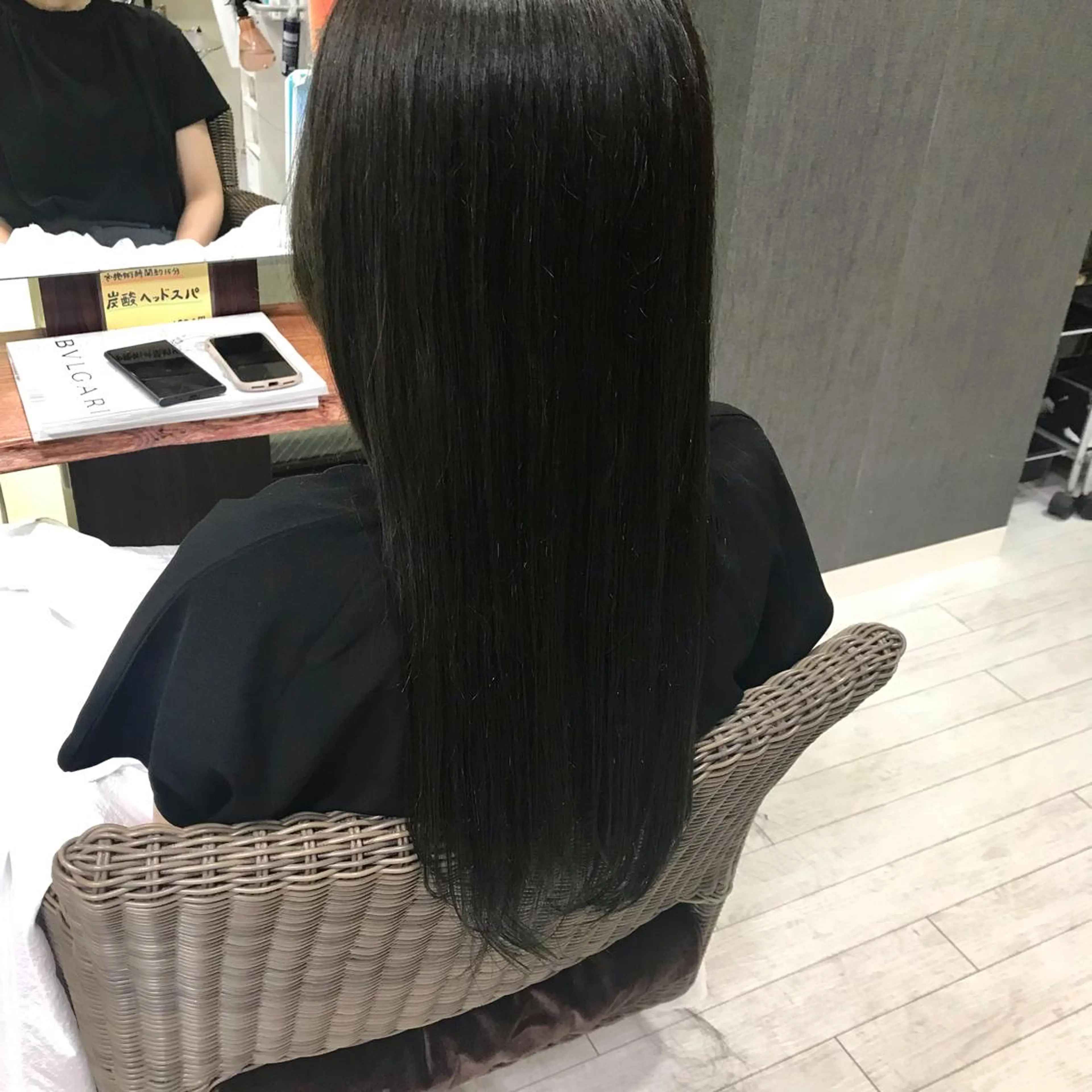 ロング トリートメント ママ美容師 ＊ヒマワリのヘアスタイル