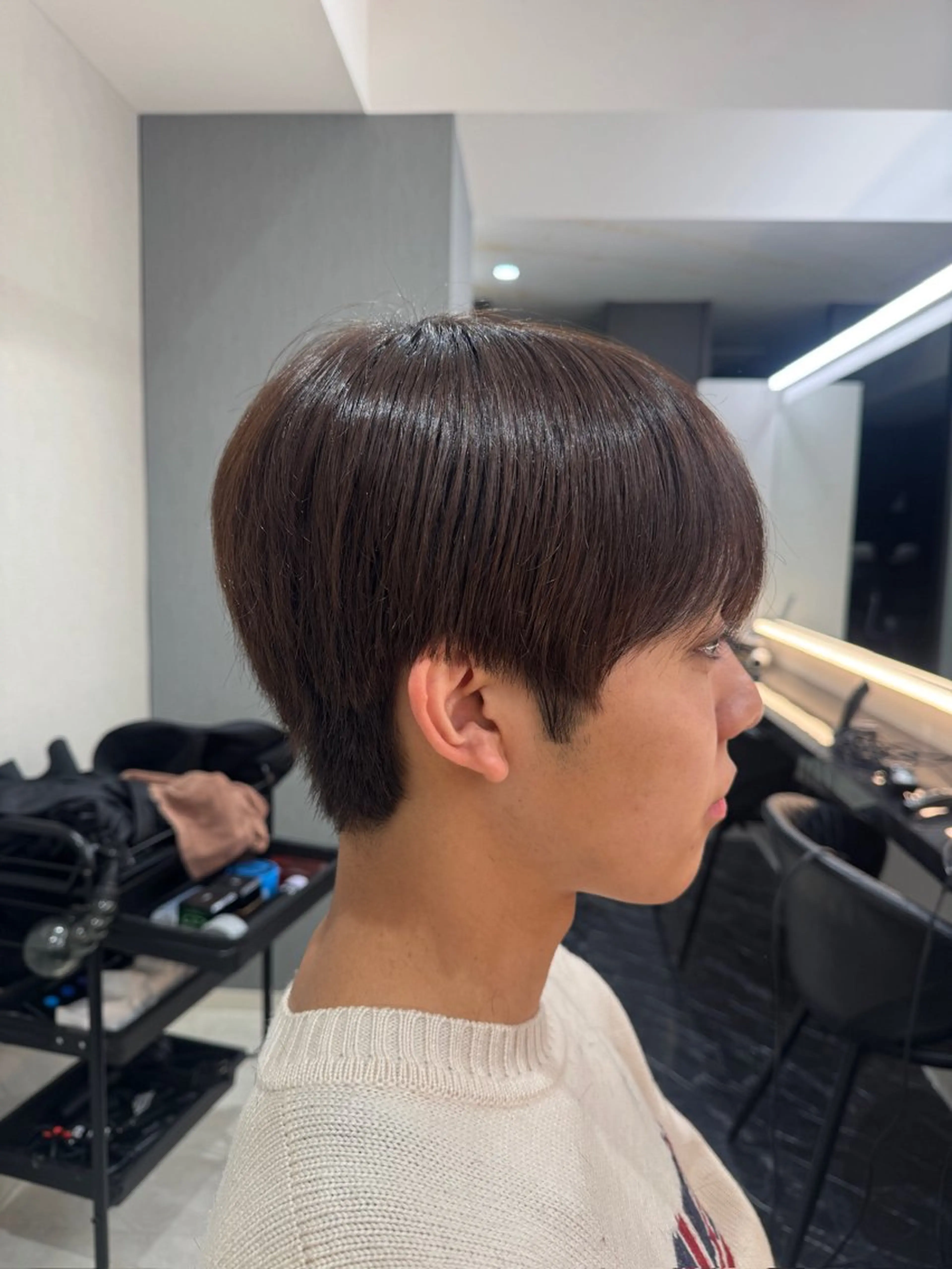 ショート カラー 似合わせカット カット ✂渋谷メンズ特化 まさとのヘアスタイル