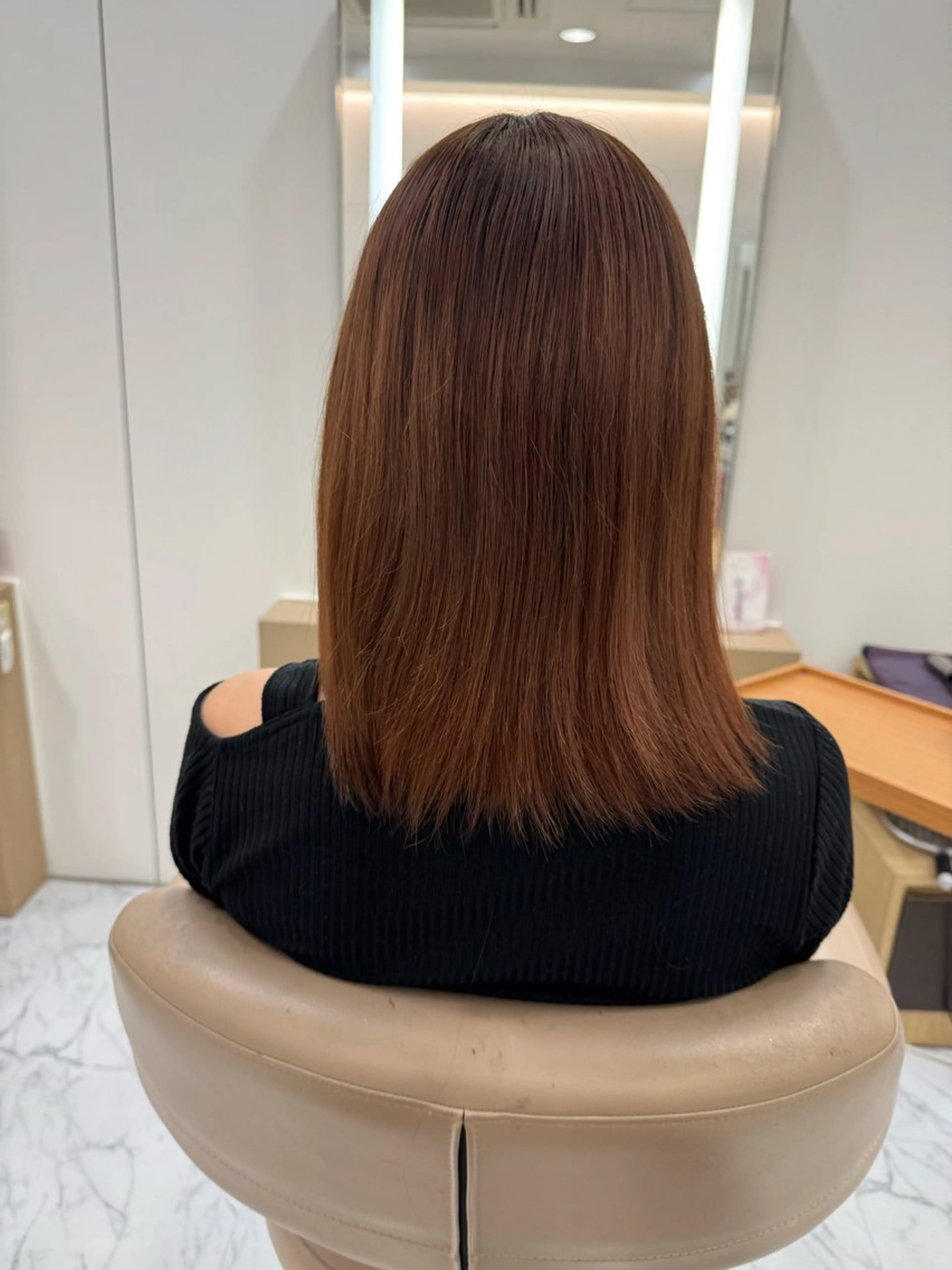 ロング シールエクステ エクステ 韓国風ヘア ロング 濱川響太レディース カットモデルのヘアスタイル