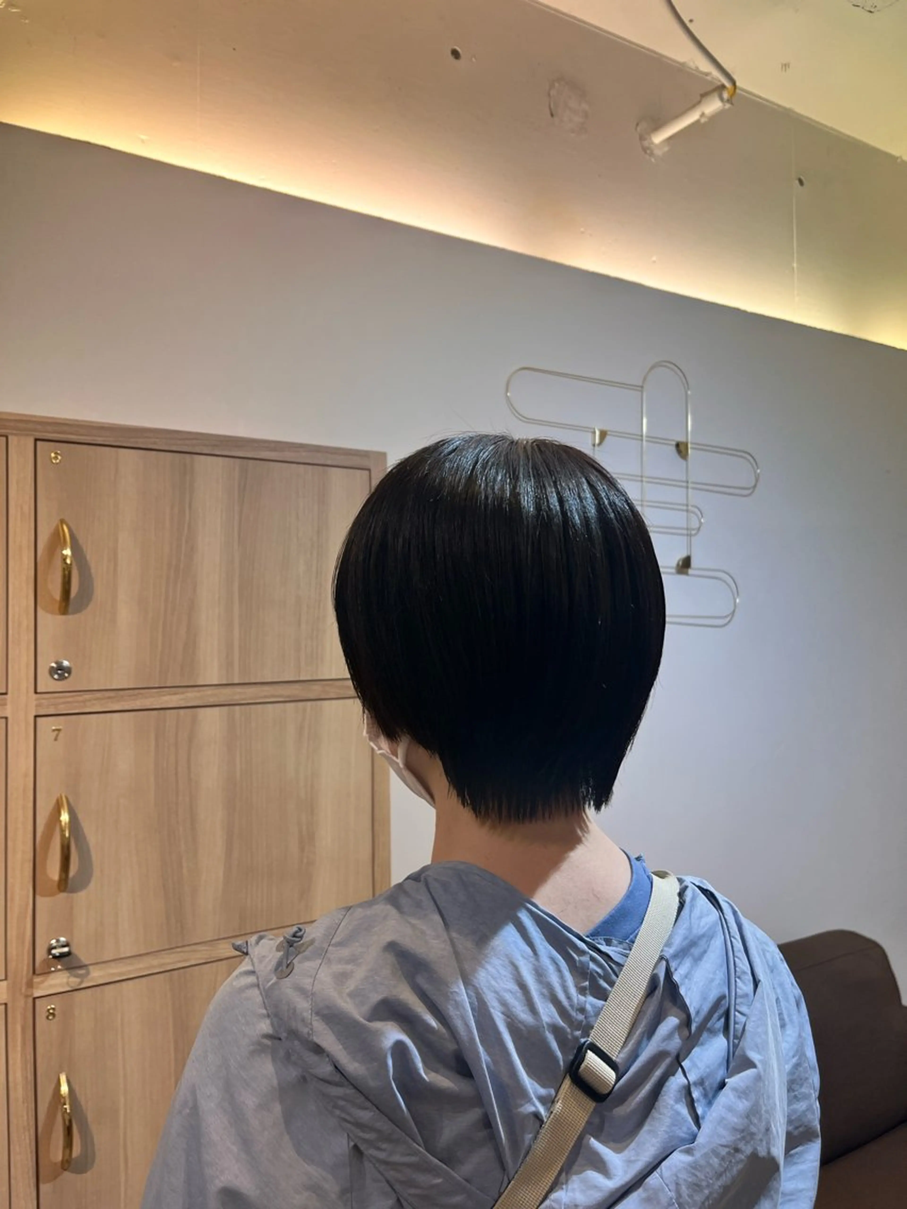 ショート ショートヘア カット 臺 佳連のヘアスタイル