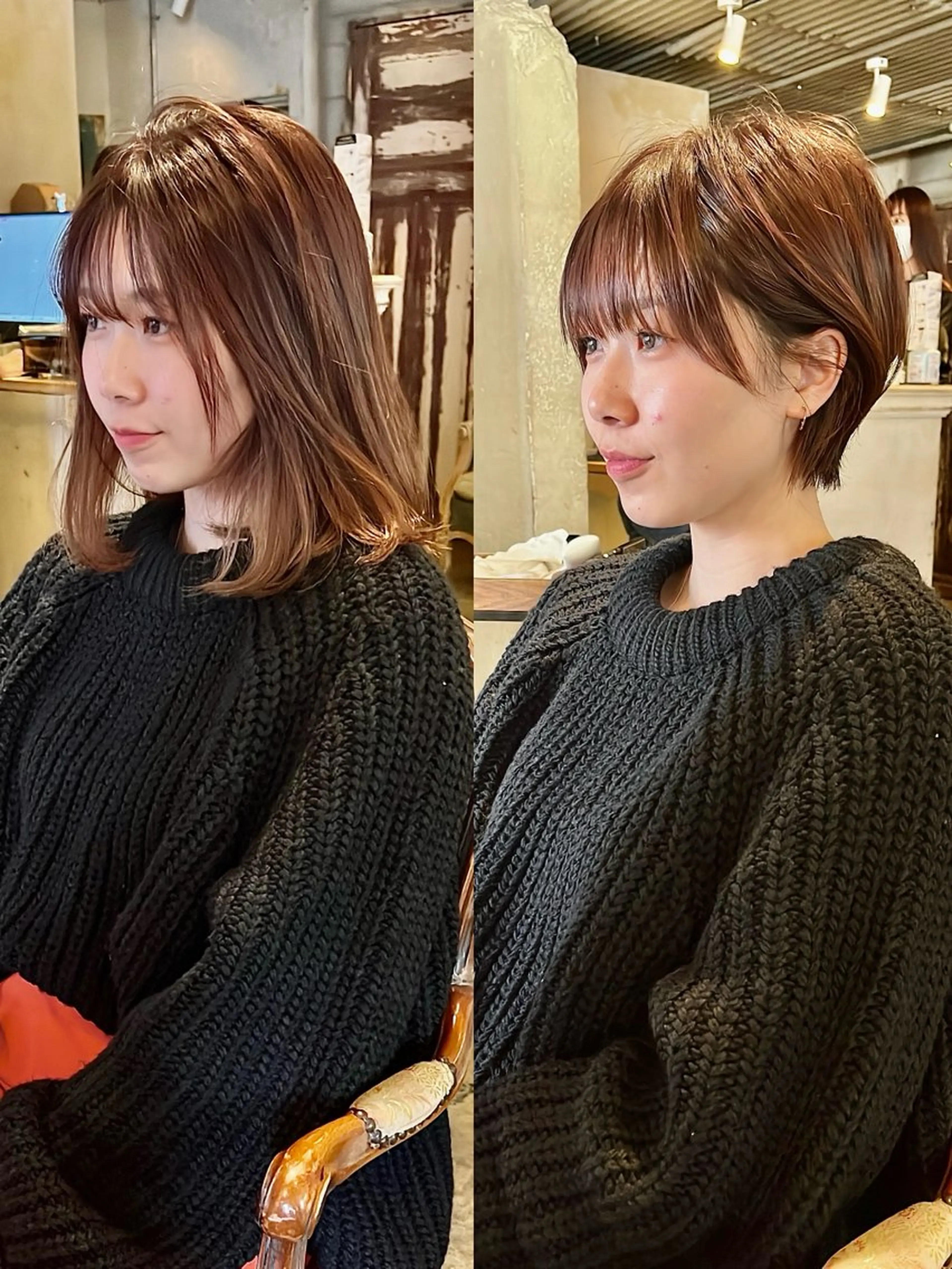 ショート くびれヘア ショートヘア カット 鹿児島ショート 飯母のヘアスタイル