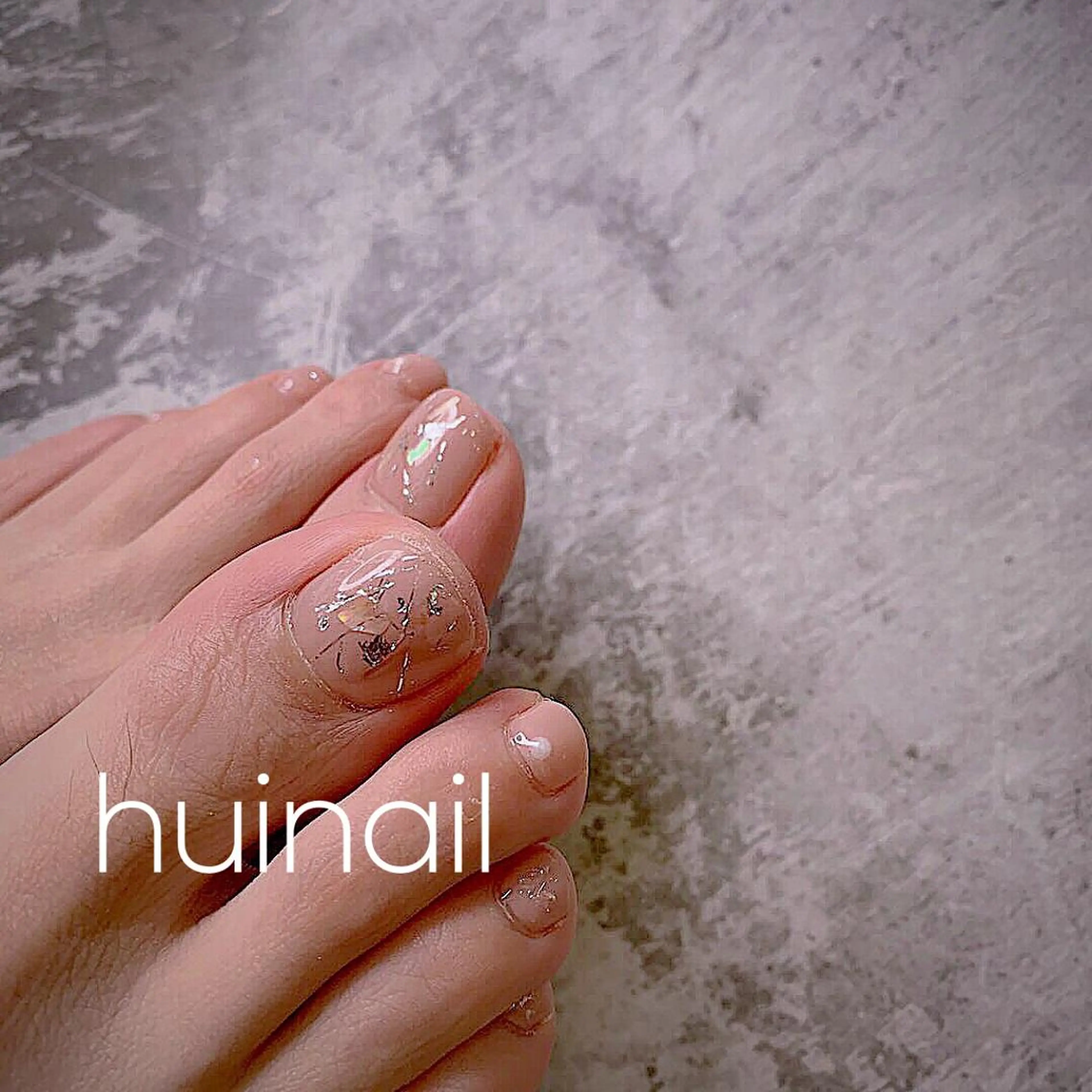 ショート めぐみのネイルサロン スタッフ練習のネイルデザイン