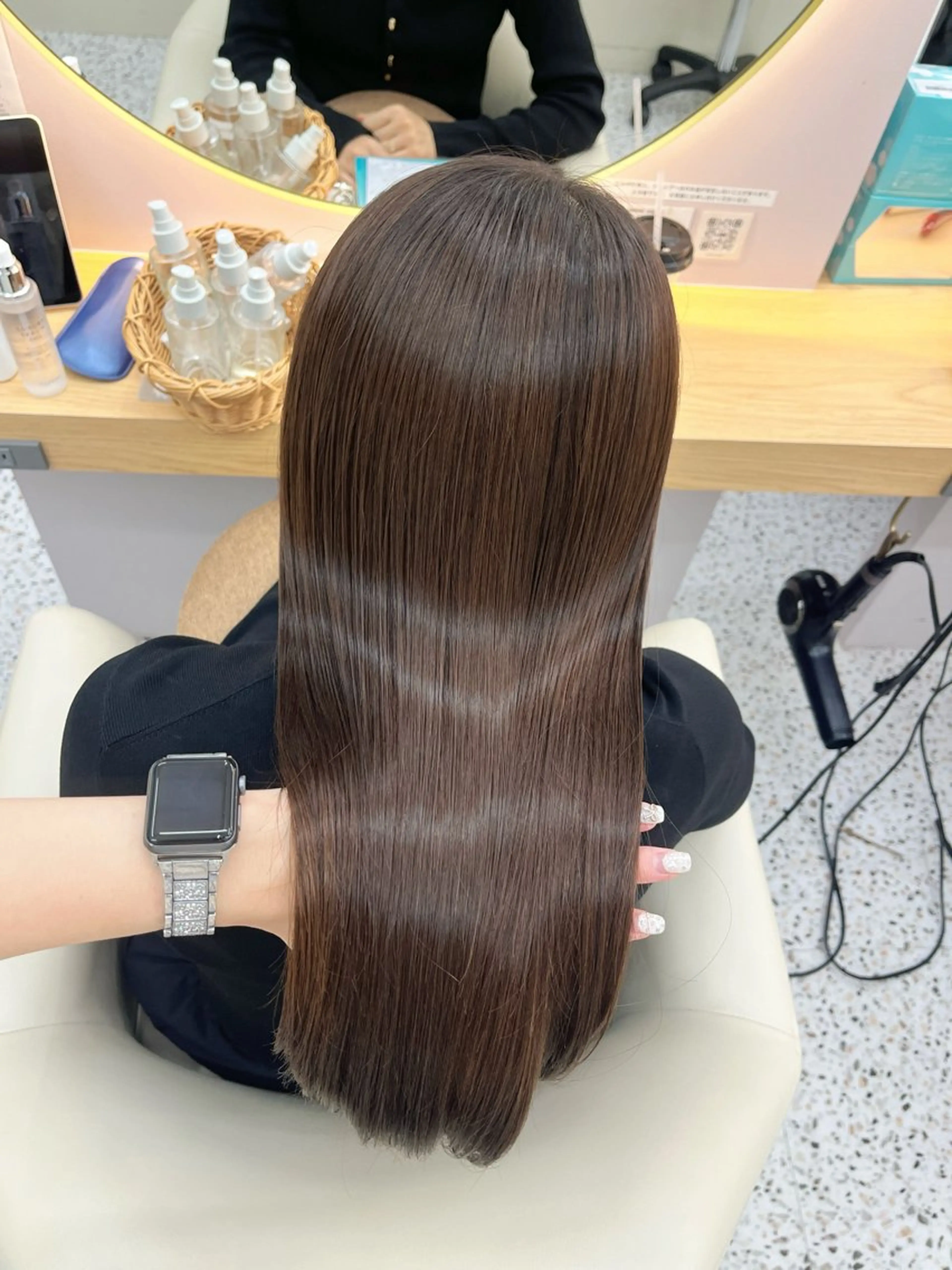 ロング ヘアカラー トリートメント Bonheur銀座 /runaのヘアスタイル