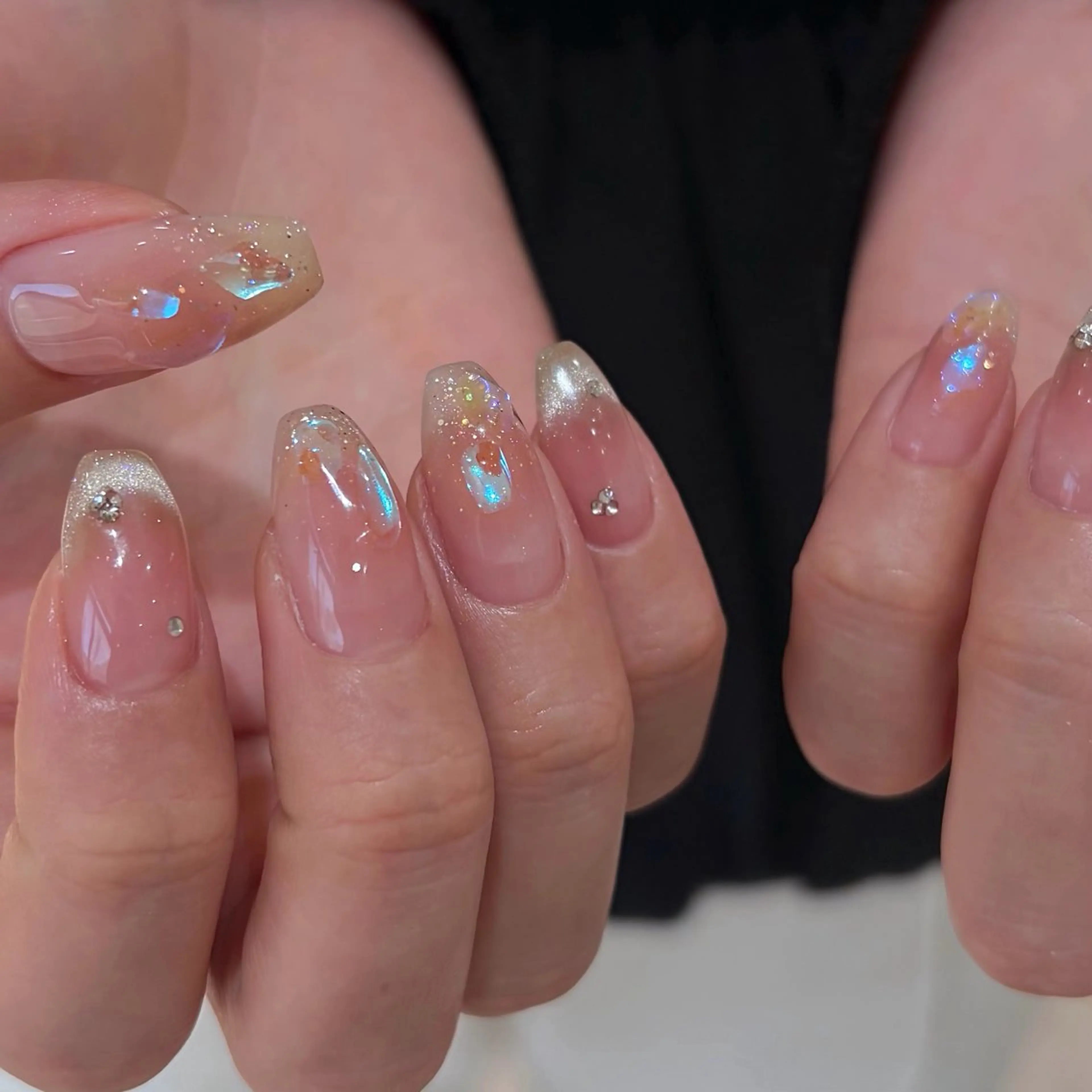 ネイル マグネットネイル ハンドネイル Chipieee manamiのネイルデザイン