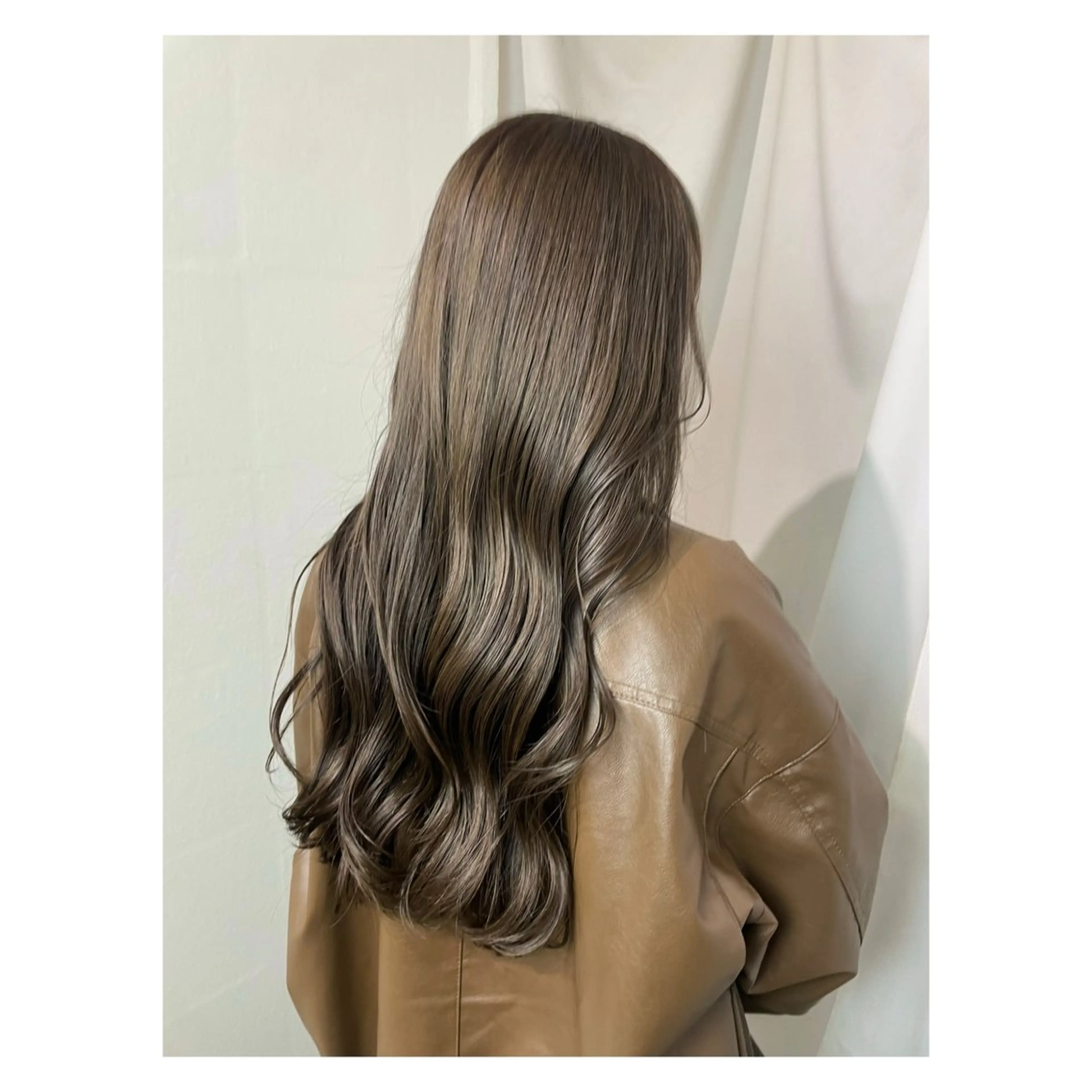 ロング カラー ベージュカラー Rui🦩ショート カット モデル募集中のヘアスタイル