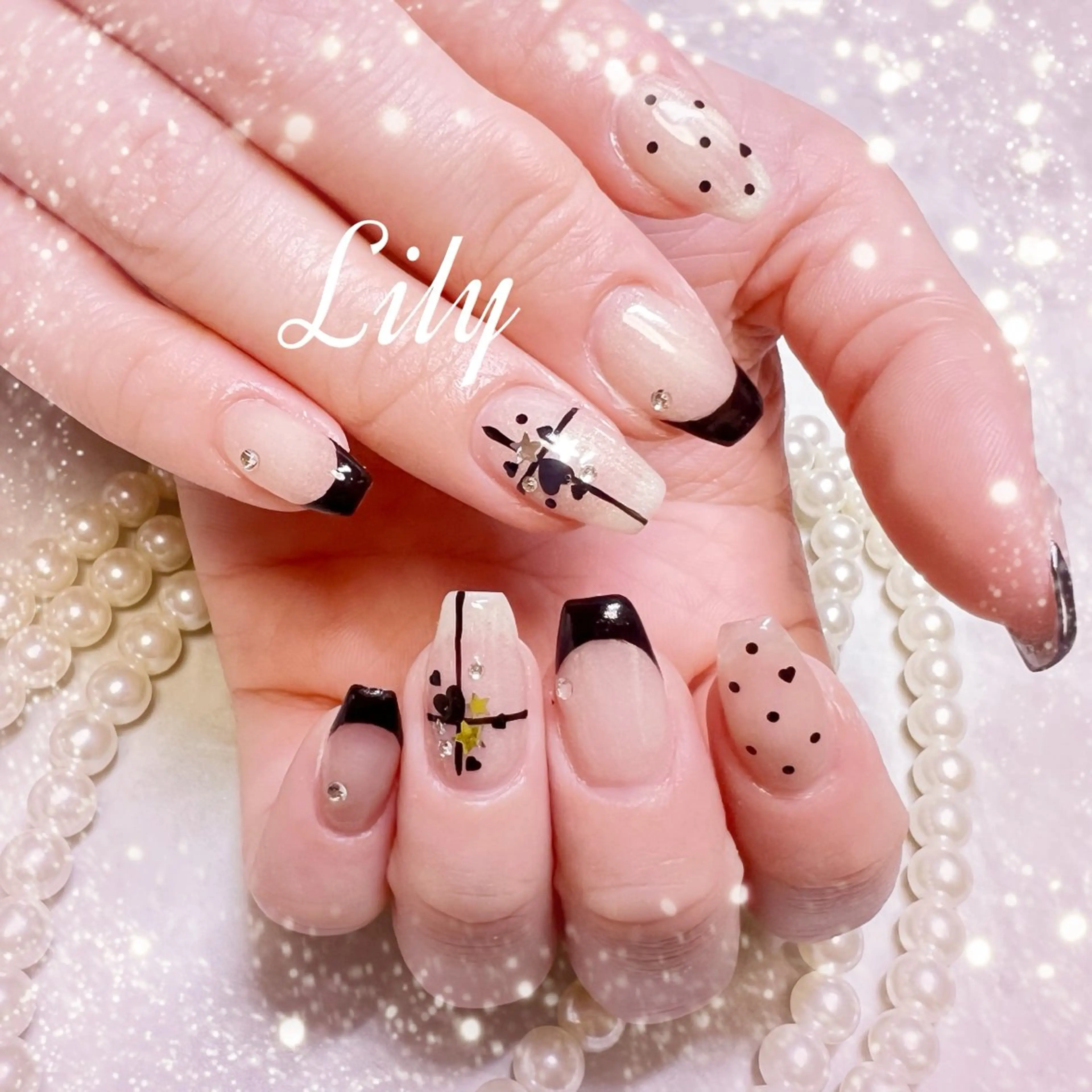 ネイル ハンドネイル Lily*nail 🌻Mii🌻のネイルデザイン