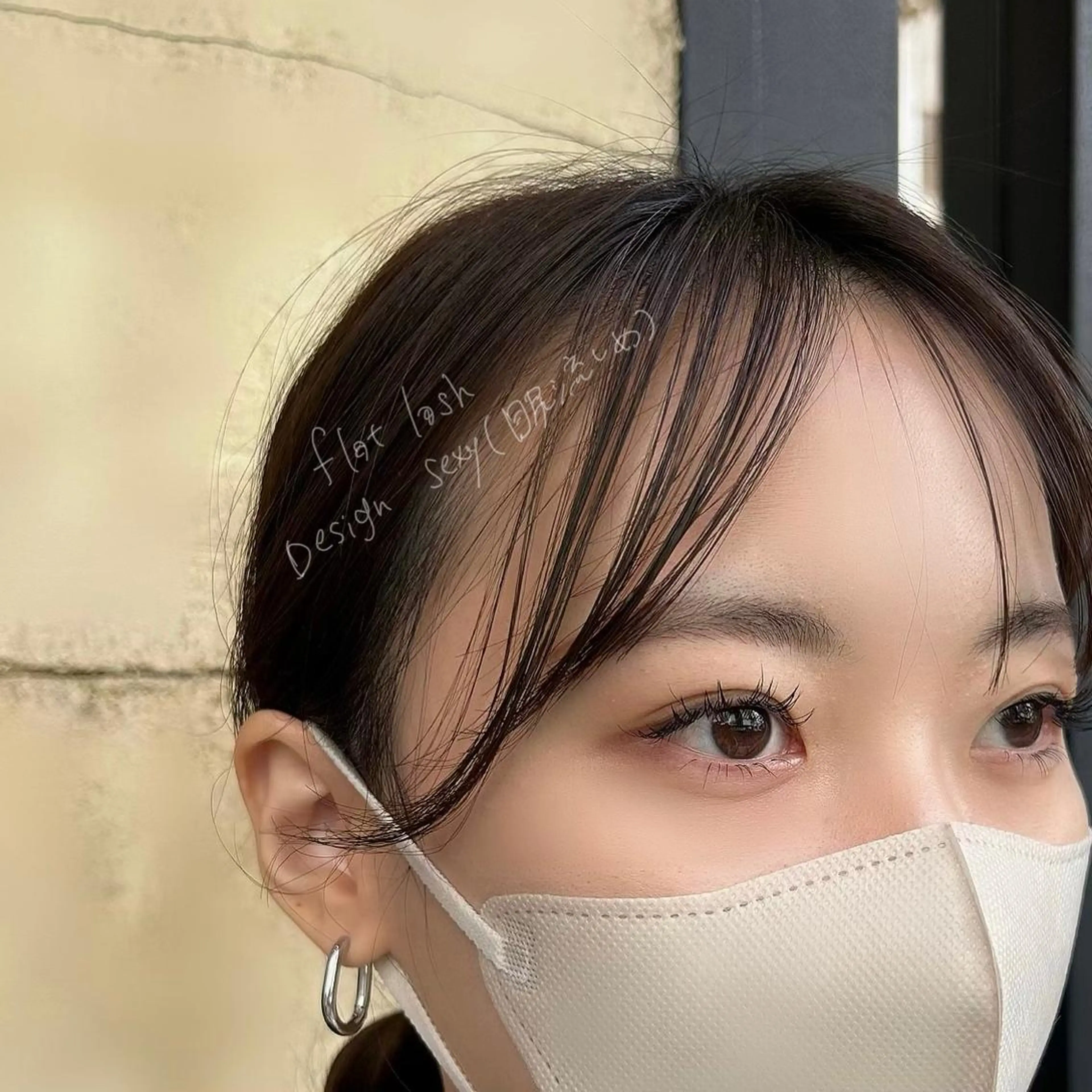 マツエク・マツパ フラットラッシュ 吉祥寺kasumi 🌛eye/browのマツエク・マツパデザイン