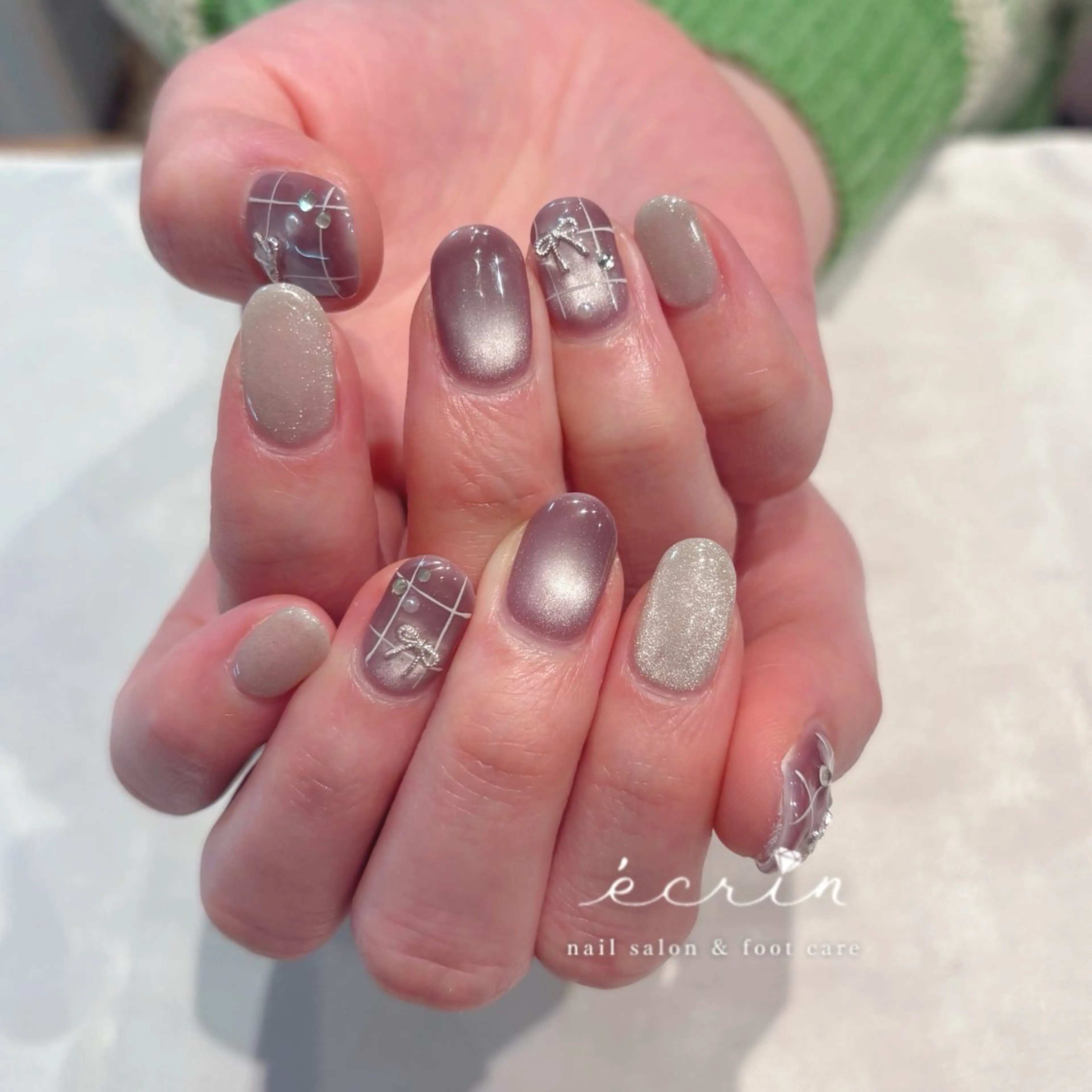 ネイル ecrin エクラン Haruka🌼のネイルデザイン