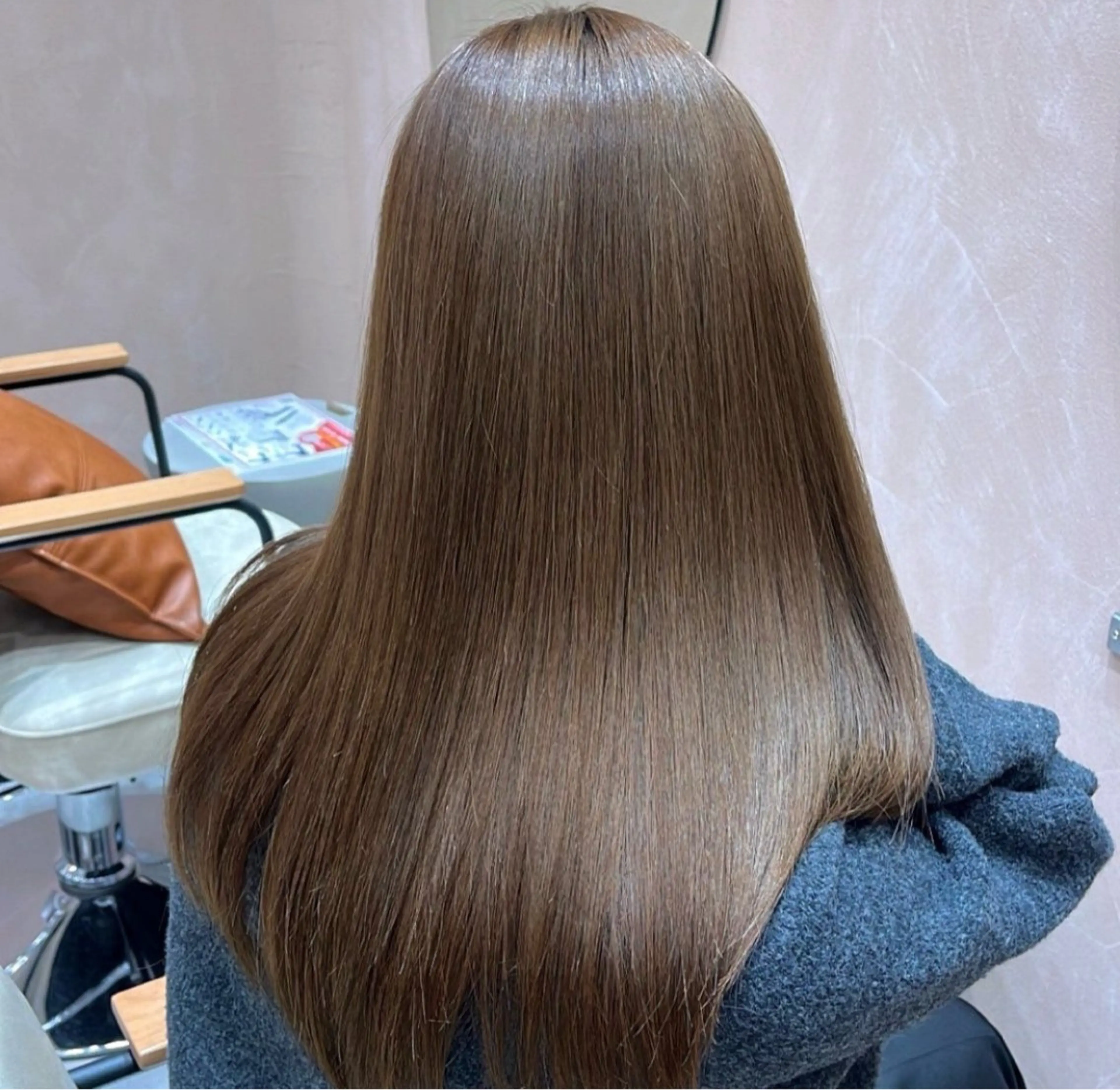 ミディアム rinka/暖色 ボブカットモデルのヘアスタイル