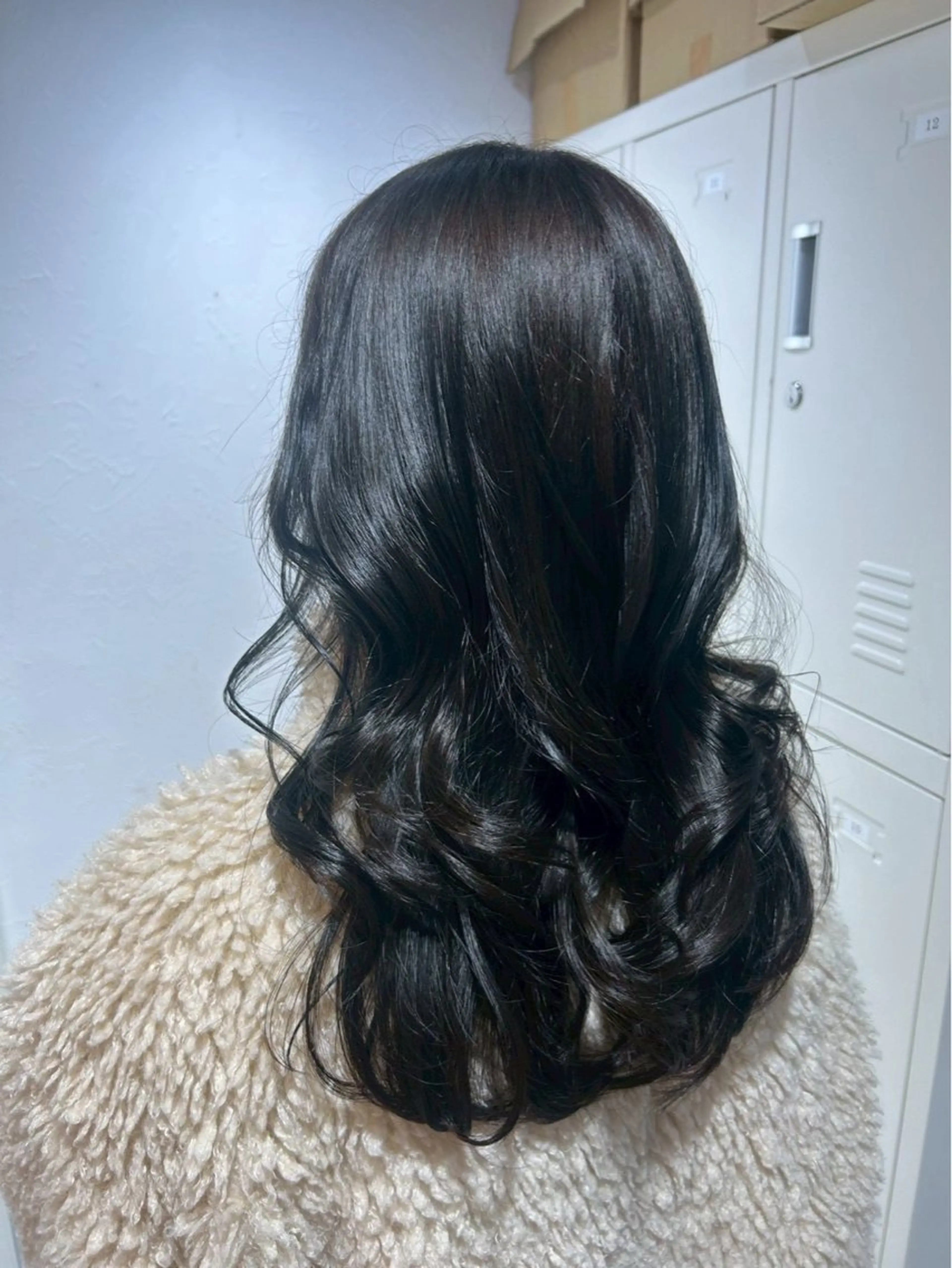 ロング カラー ヘアカラー トリートメント 寒色❄️韓国カラー Ukyouのヘアスタイル