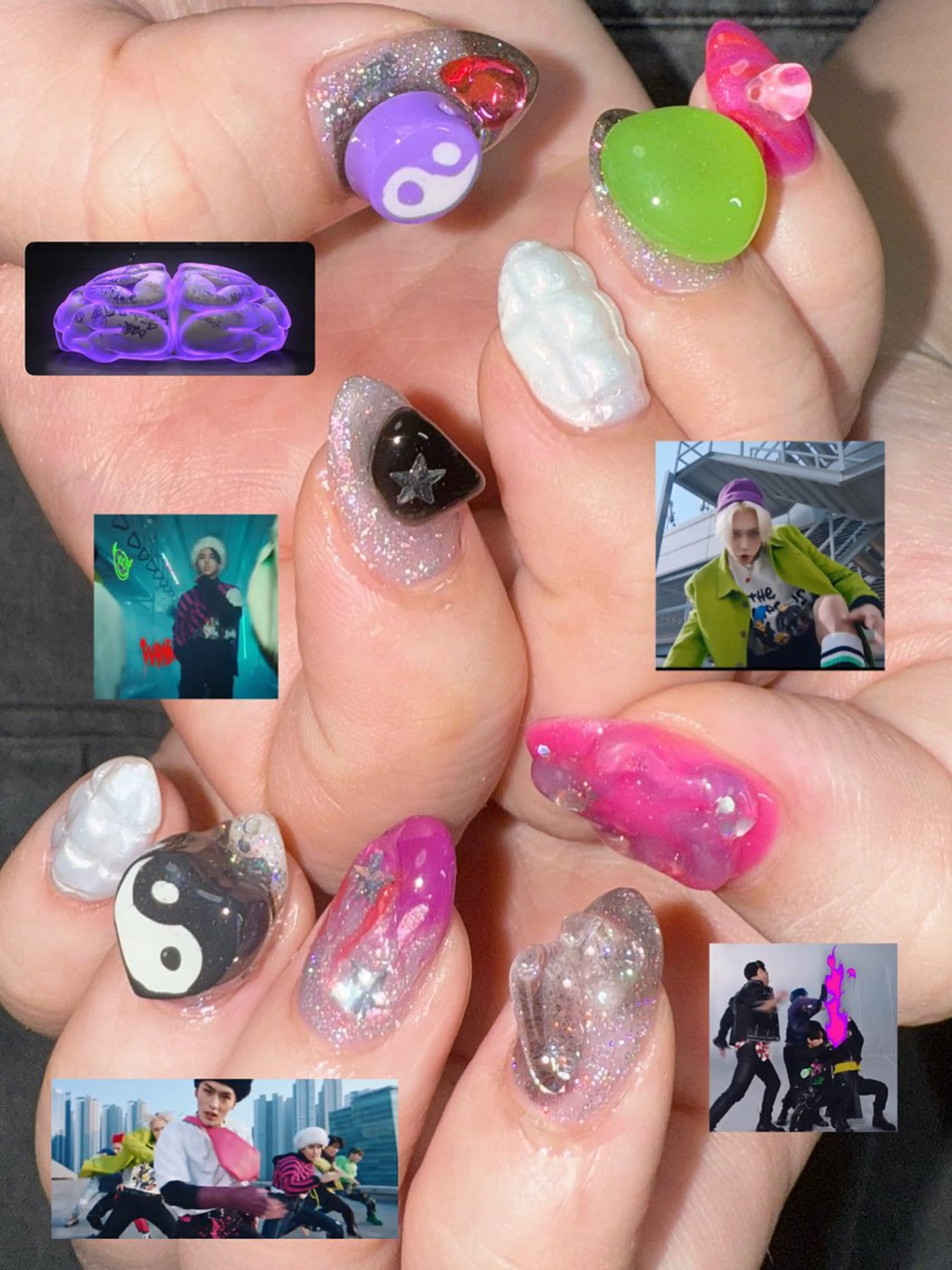 ネイル シンプルネイル ハンドネイル posa nail モエミのネイルデザイン