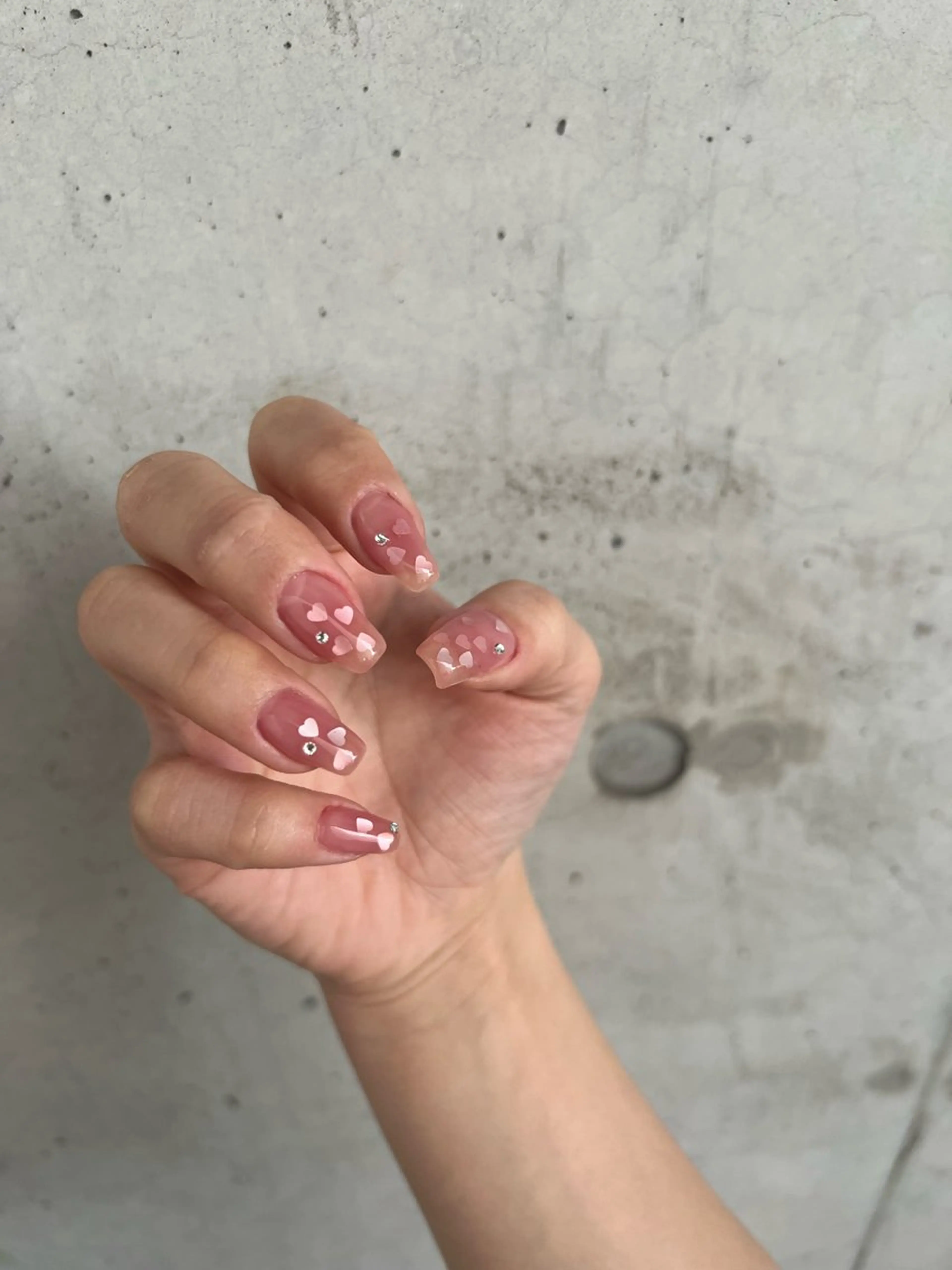 ネイル 持ち込み ニュアンスネイル Charme. NOBUKOのネイルデザイン