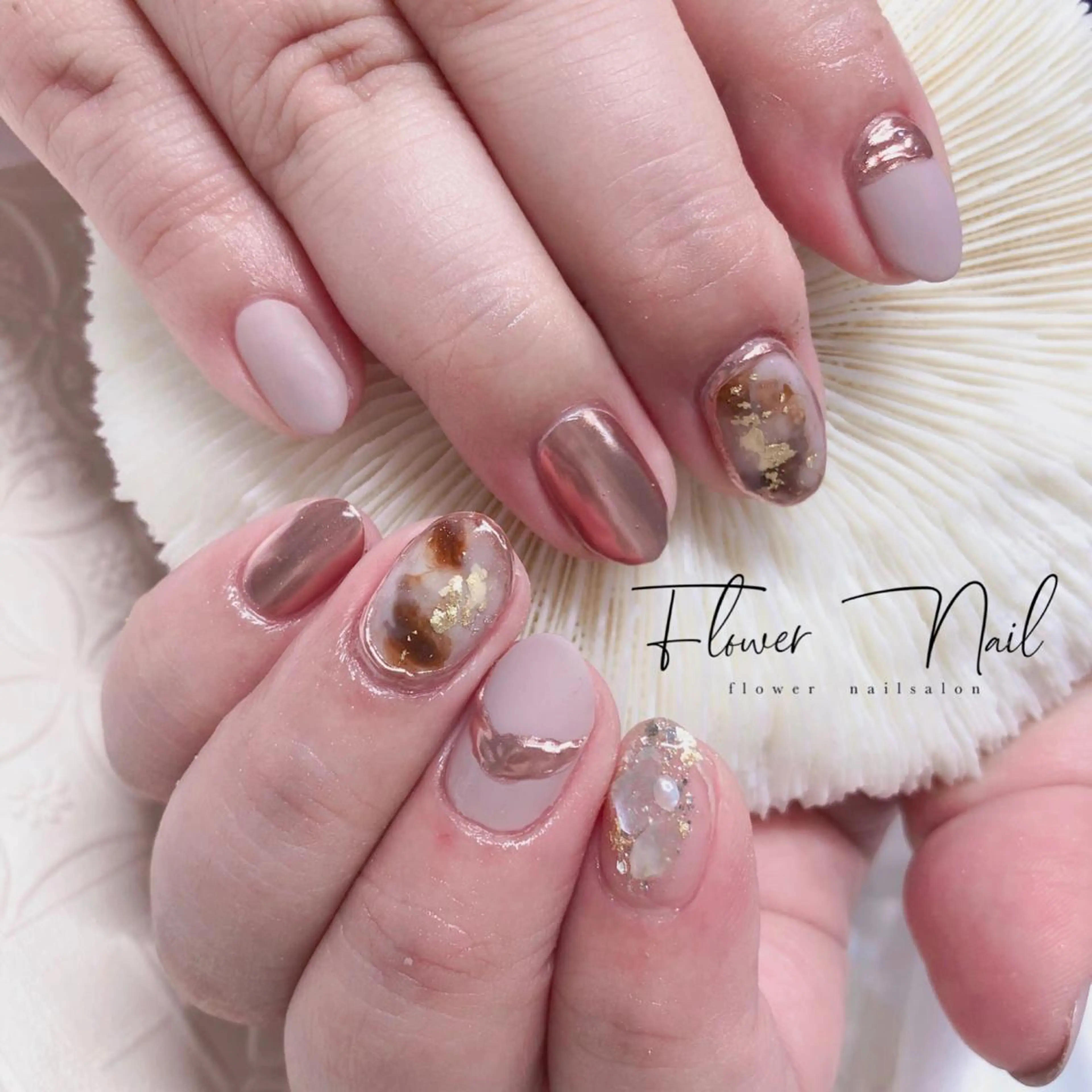 ネイル Flower nailのネイルデザイン