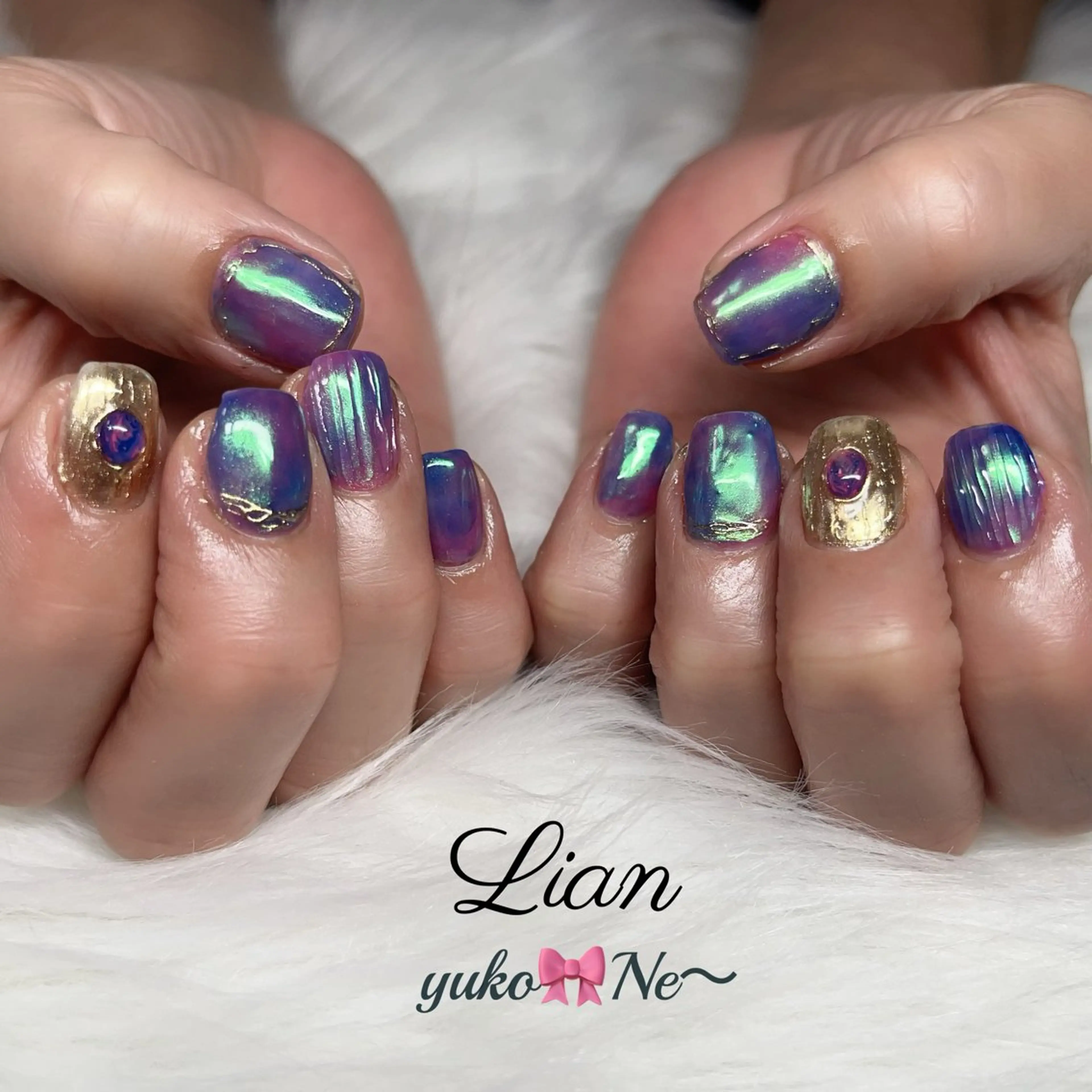 ネイル ネイルサロン　Lian所属・Lian Yulilianのネイルデザイン