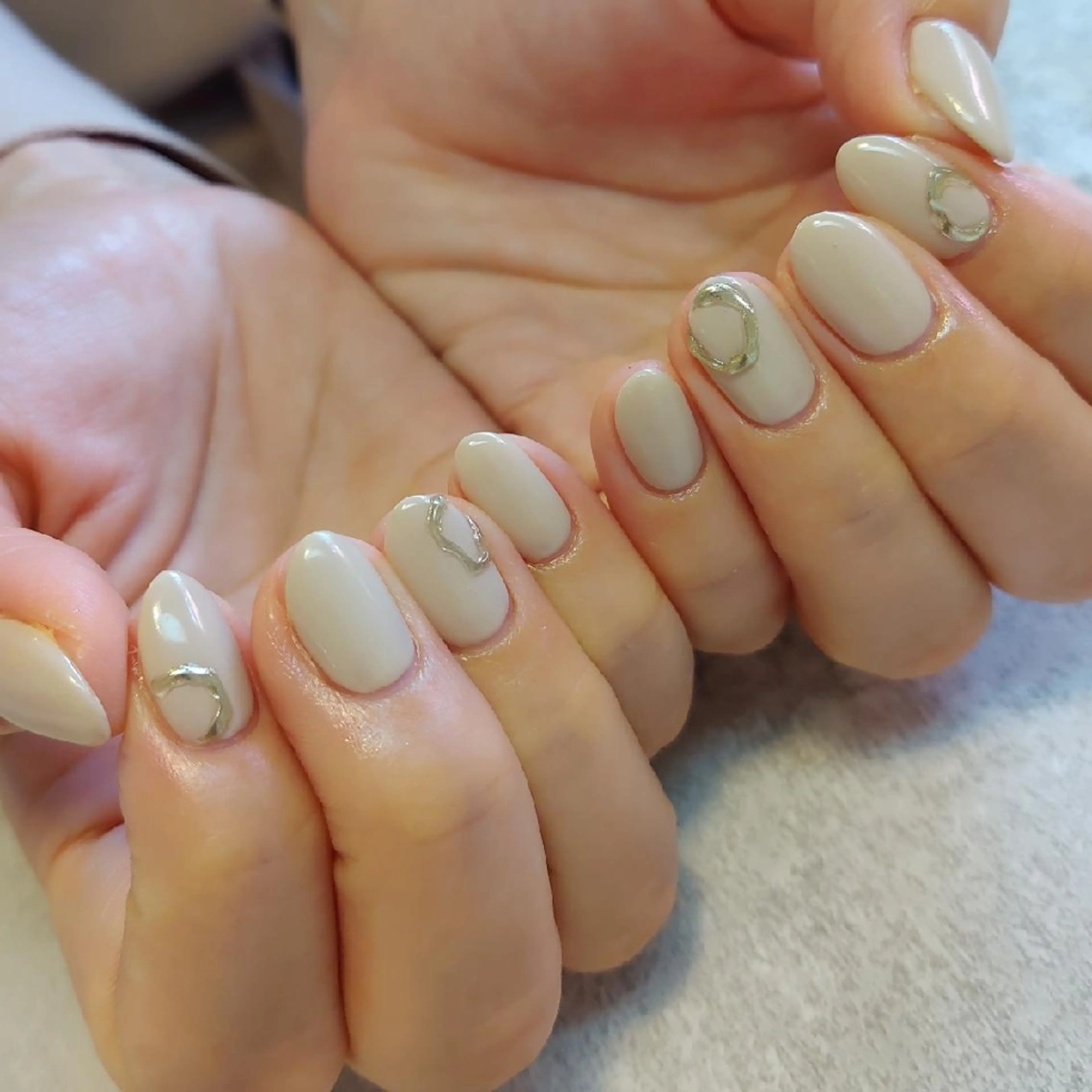 ネイル ミラーネイル ジェヌインネイル 河内のネイルデザイン