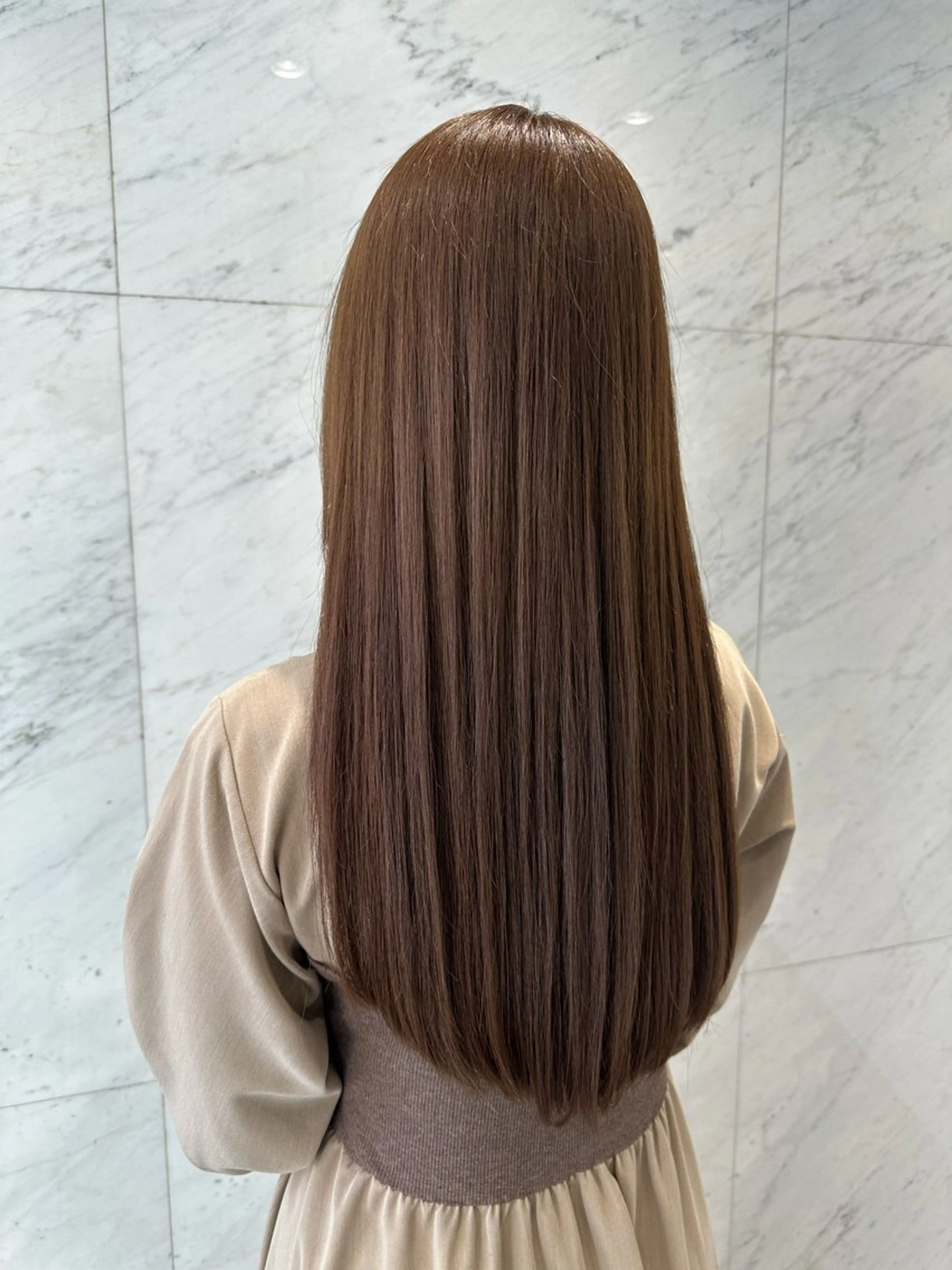 ロング カラー カット ヘアカラー トリートメント Bei Licoldo.Atole【ベイ リコルド アトリ】所属・古田 昂也のヘアスタイル