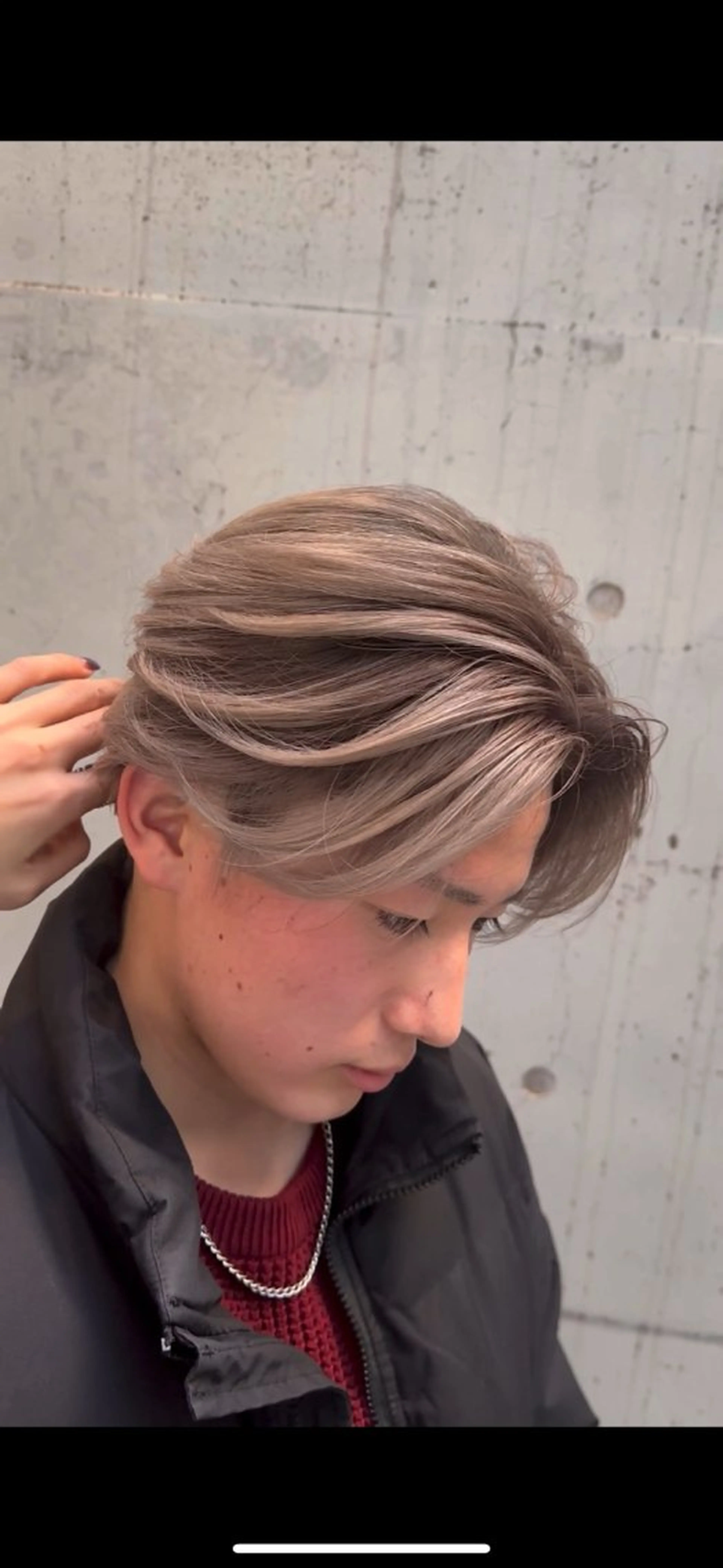 カラー メンズ 【pia】 江田岳斗のヘアスタイル